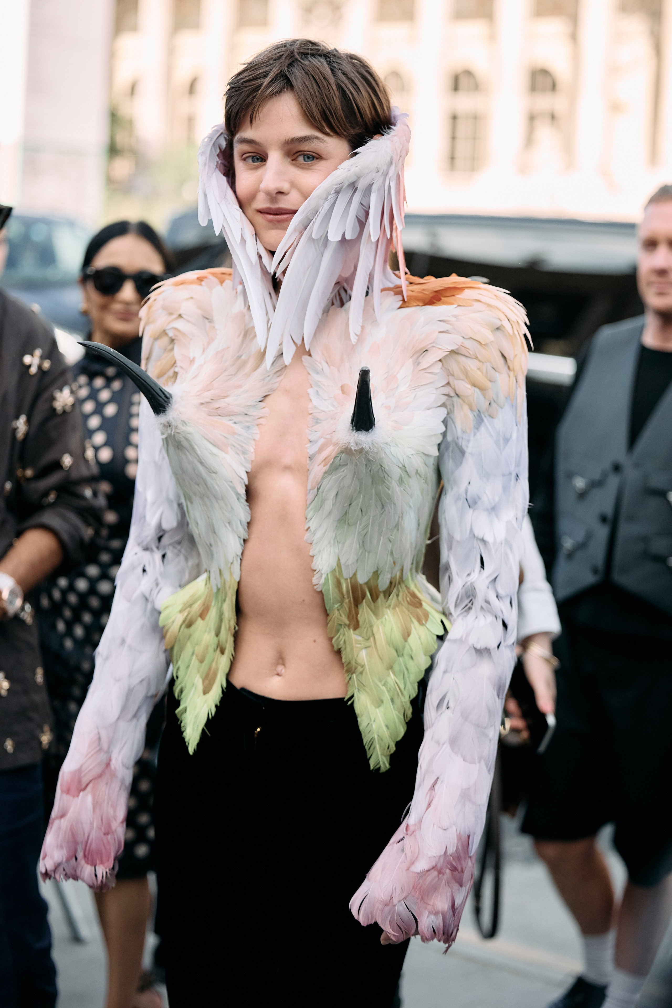HAUTE COUTURE FALL/WINTER 2026-2027 SCHIAPARELLI. Photographer in Milan Ivan Goncharov