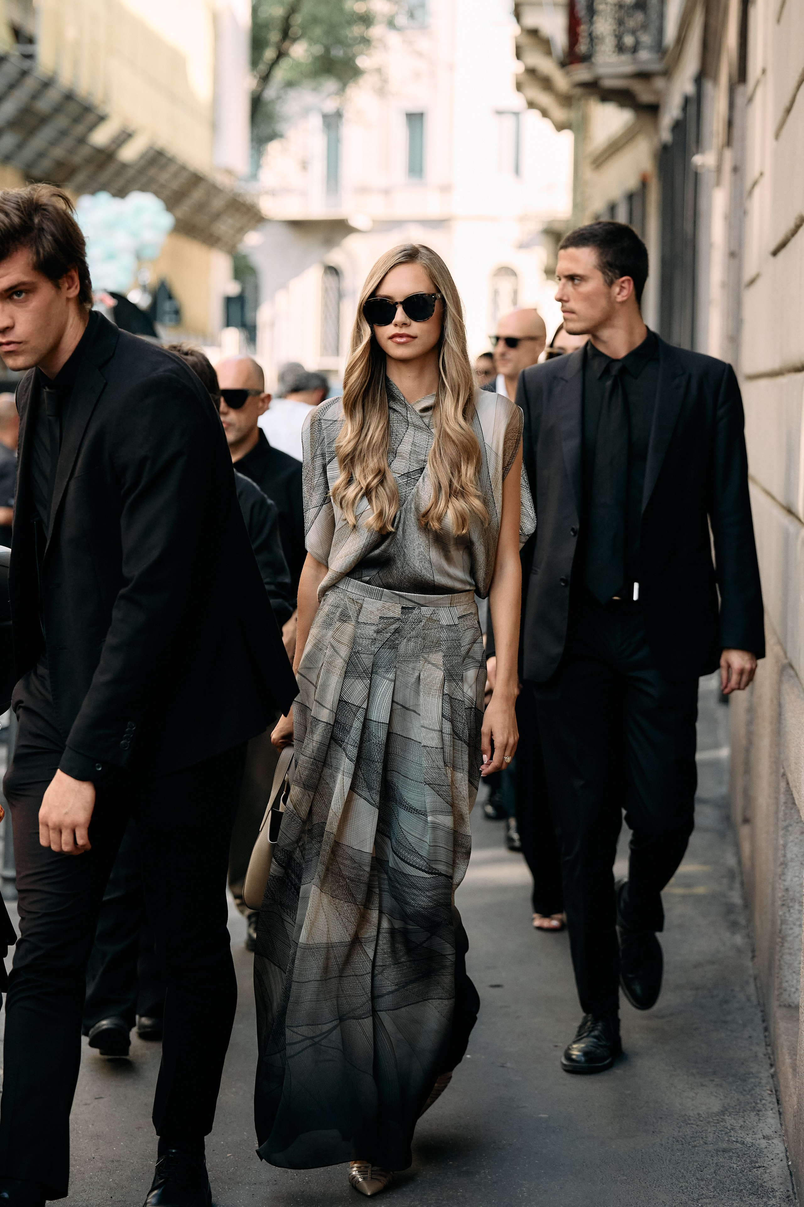 MFW GIORGIO ARMANI SPRING/SUMMER 2027. Photographer in Milan Ivan Goncharov