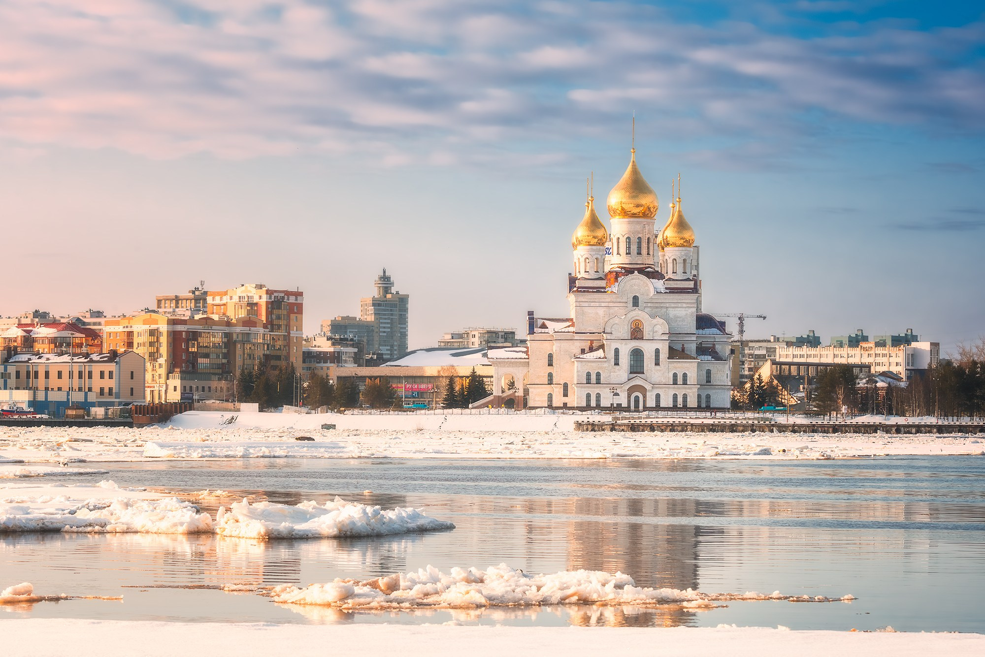 Город. Аэросъемка в Архангельске, Александр Ермолин