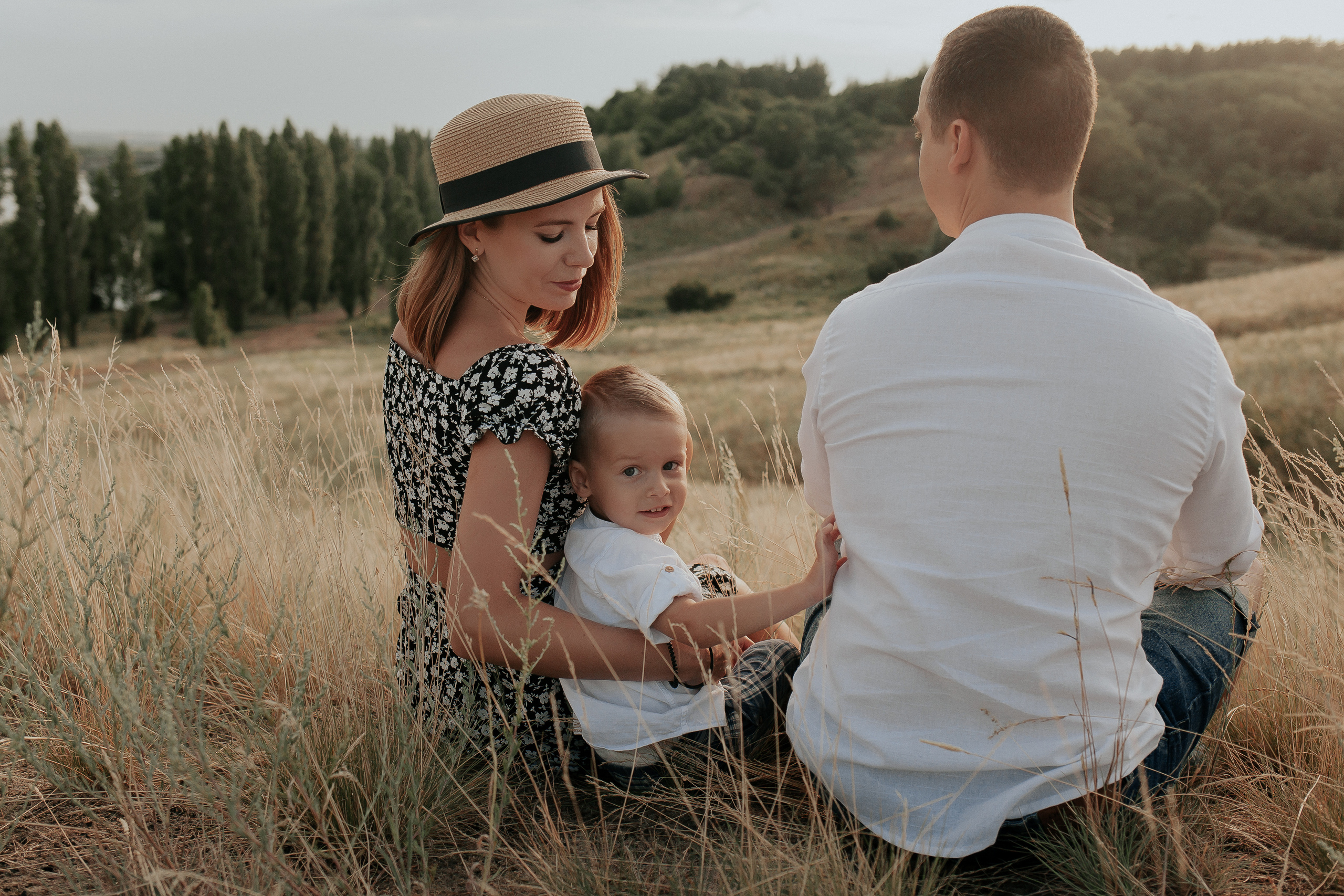 Андрей, Марина и Артем. Фотограф Ольга Сапронова. Свадебный фотограф Ольга Сапронова
