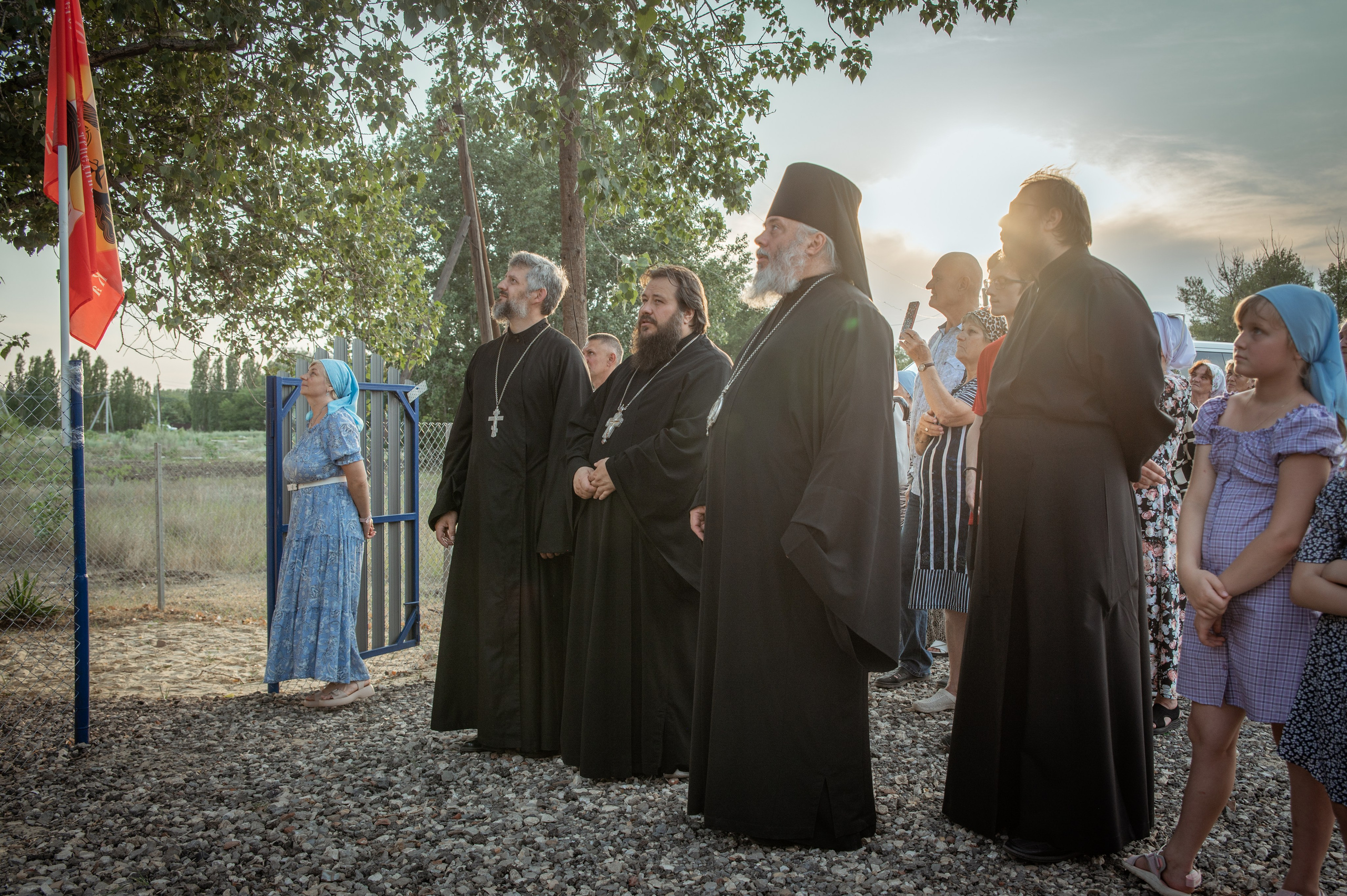 Освещение купола в храме Казанской иконы Божьей Матери х. Закутский. Церковный, семейный и репортажный фотограф Волгоград, Волжский
