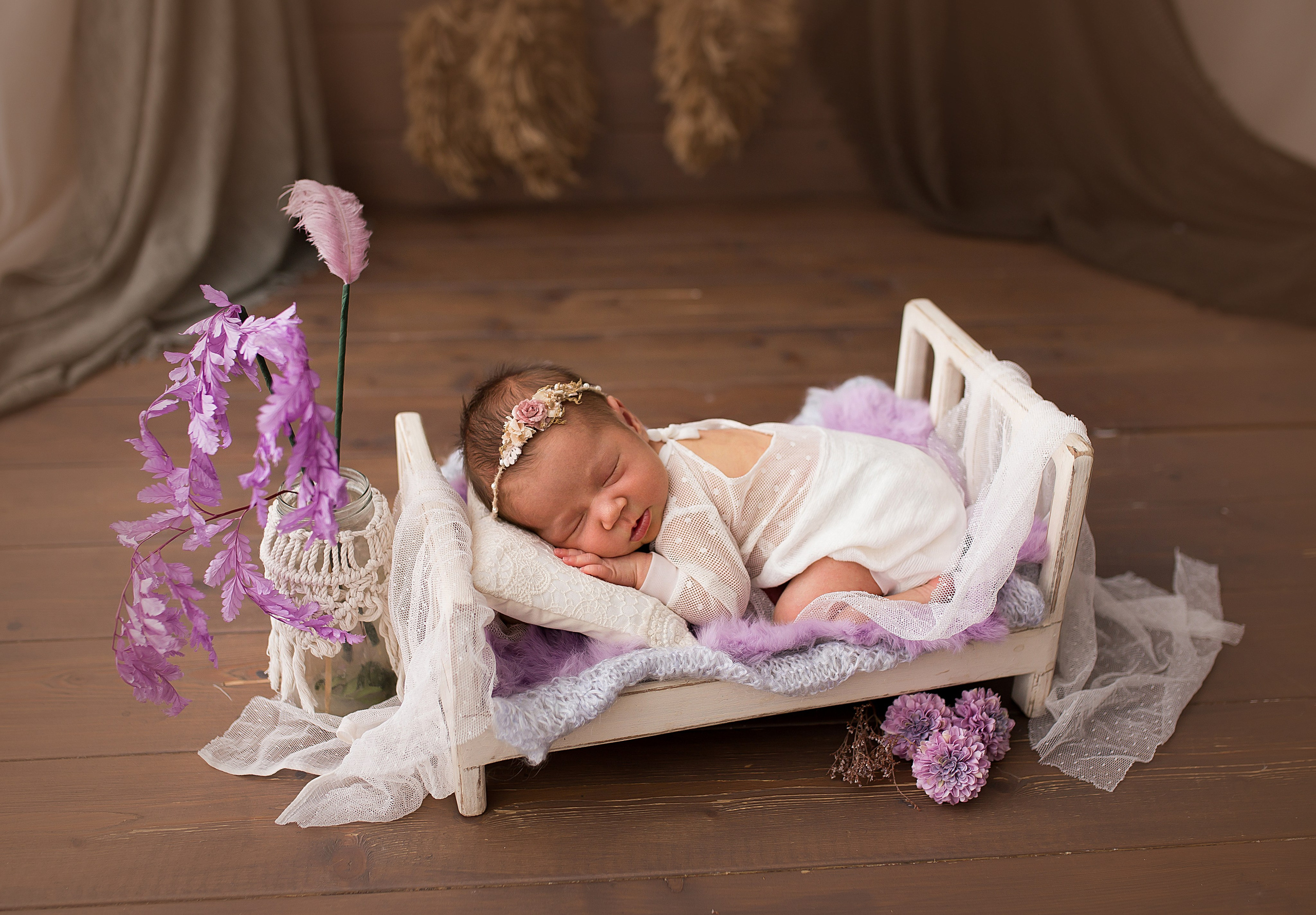 Фотосессия новорождённого. Фотограф новорождённых малышей и детский фотограф В Казани Лана Максим
