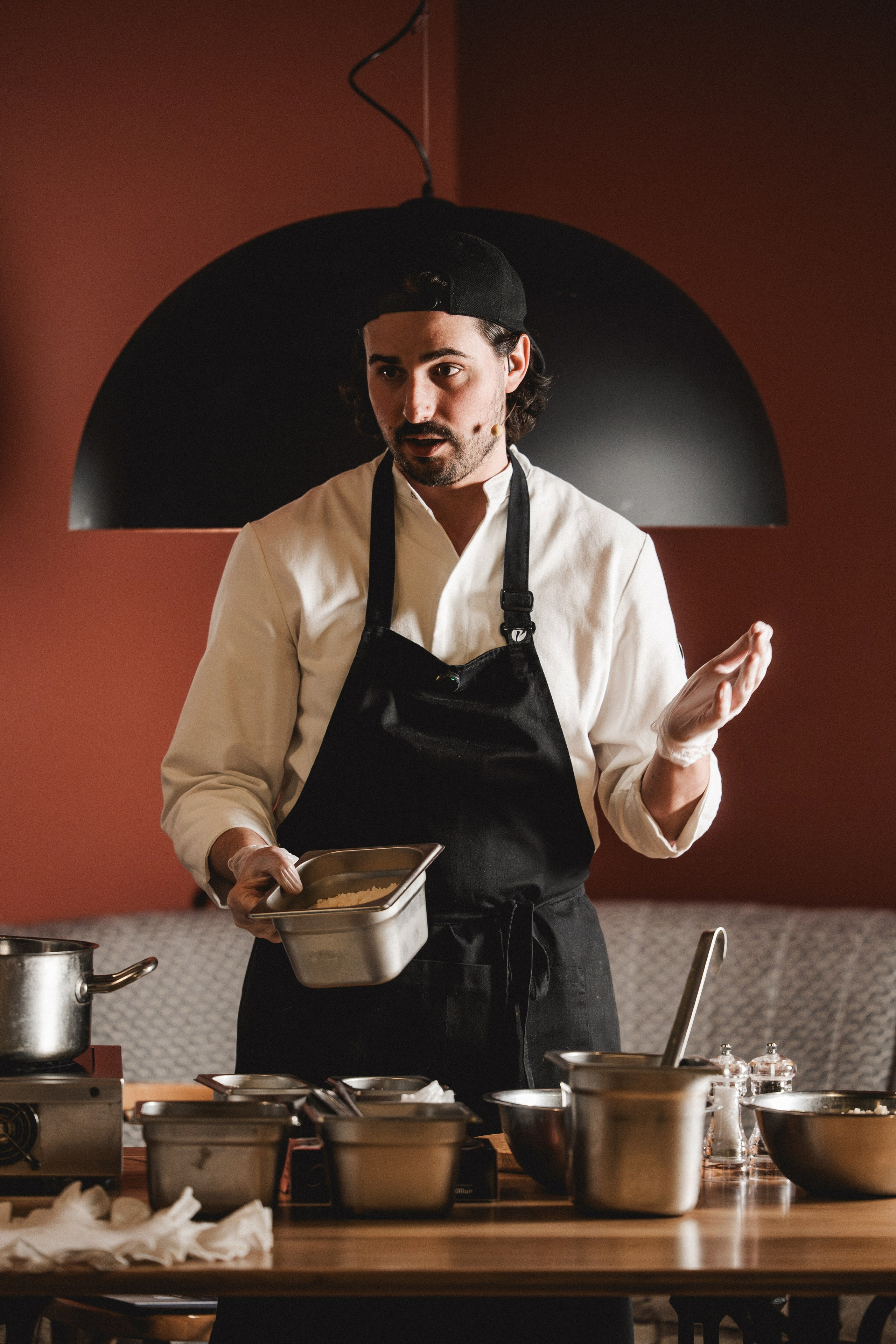 Гоствевой ужин в «Тепло» паста-бар. Фотограф Великий Новгород Артем Чернецкий