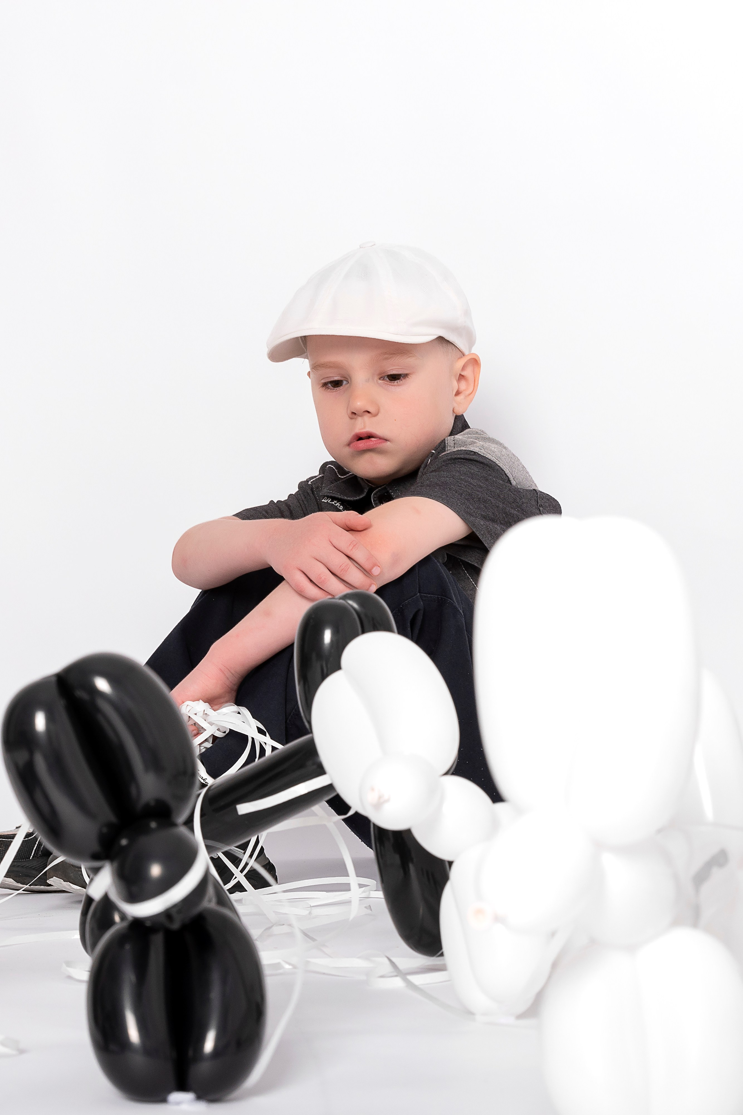 Фотосессия с воздушными собачками для Максима. Фотограф Наталья Жильцова