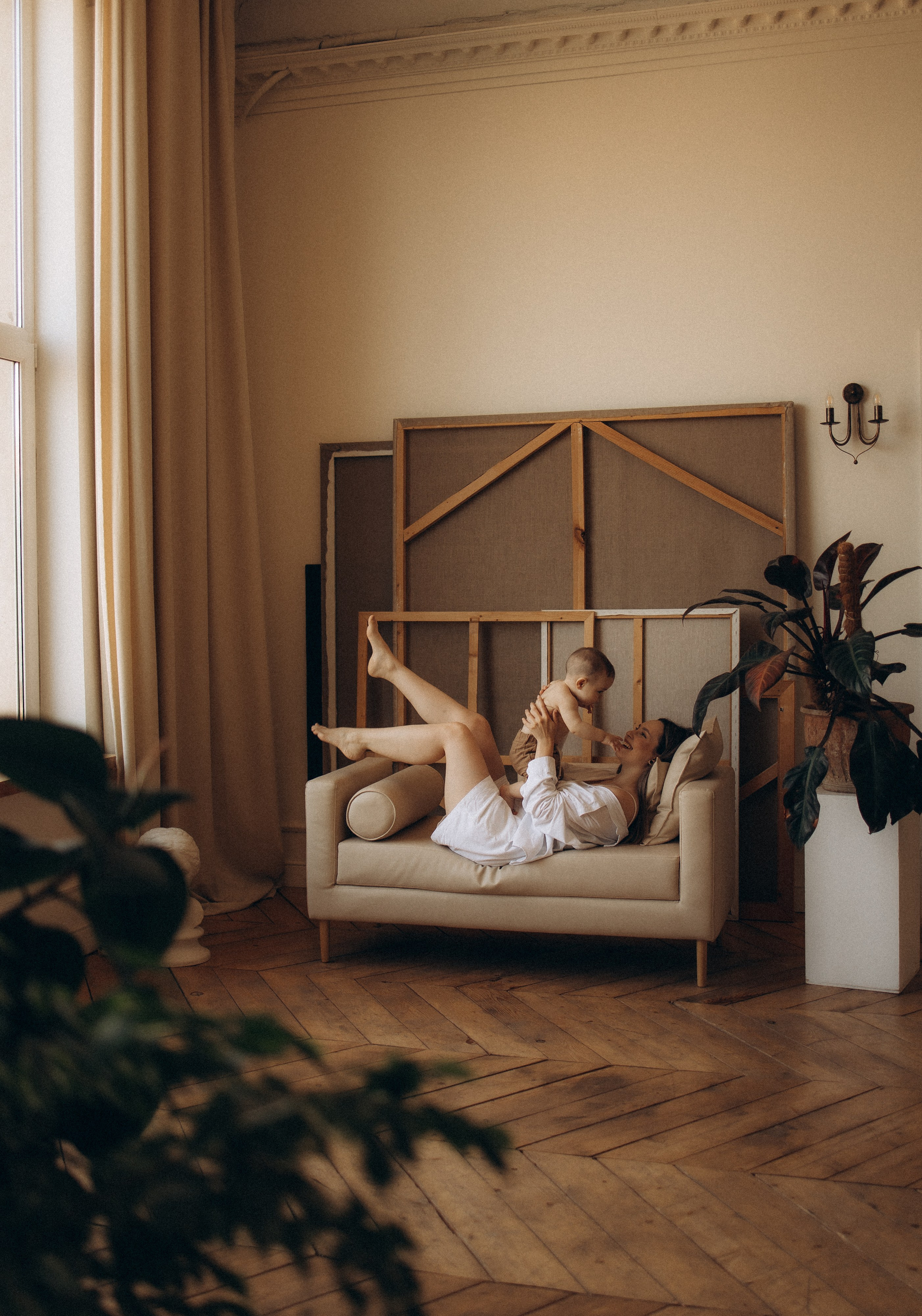 Карина и Фёдор — зал Дача. Семейный фотограф в Краснодаре Храмова Анна