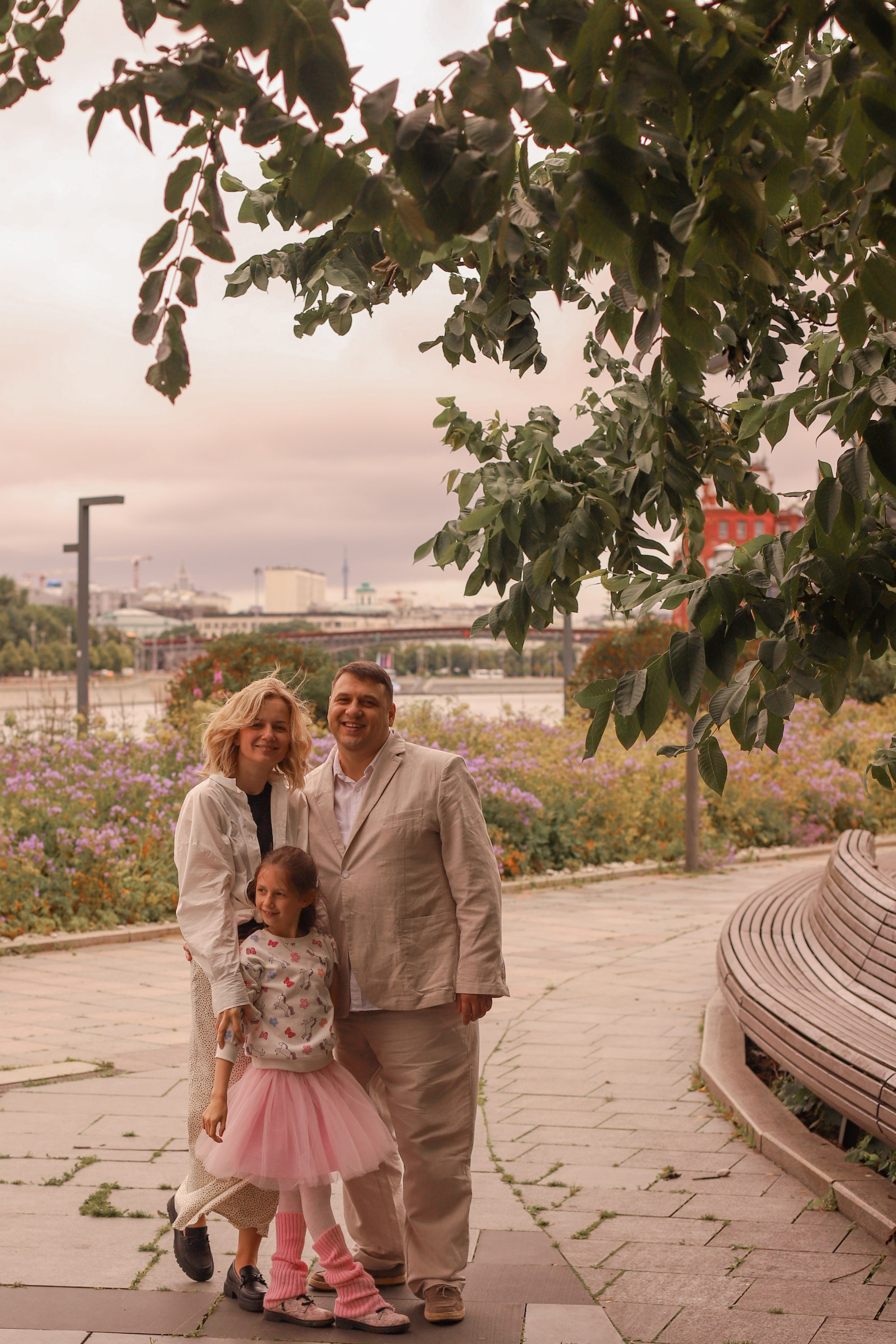 Семейная фотопрогулка. Фотограф в Москве Елена Дроботя