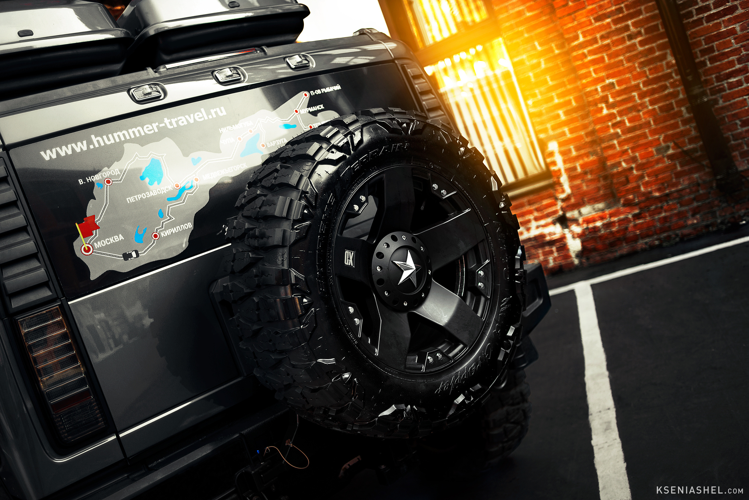 Hummer H2. Ksenia Shel | Automotive Photography