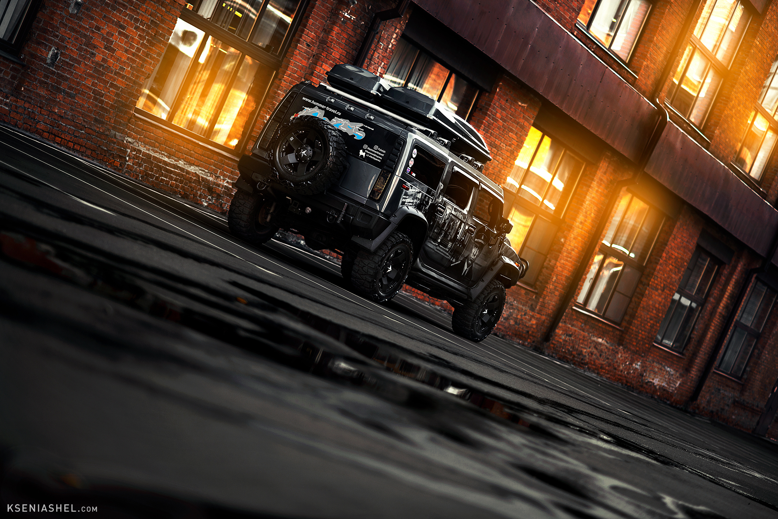 Hummer H2. Ksenia Shel | Automotive Photography