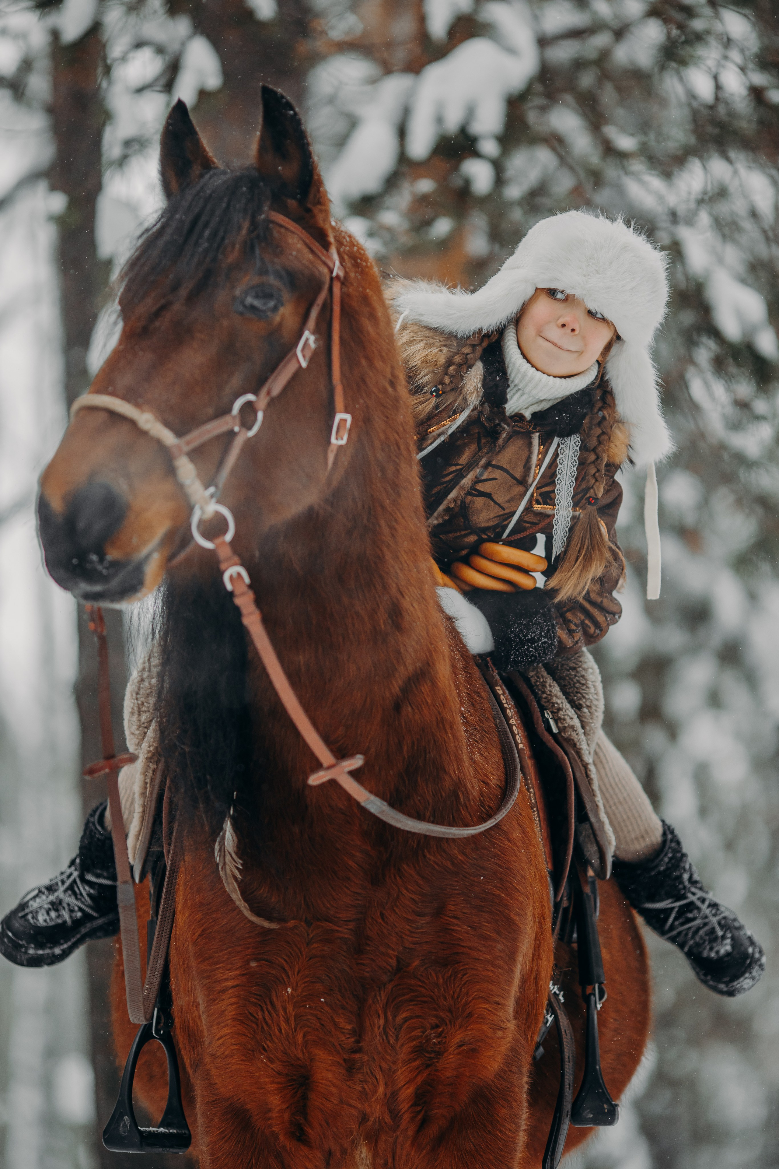 Тоша и баранки. Анна Молчанова конный фотограф в Тюмени | фотосессии с лошадьми Тюмень