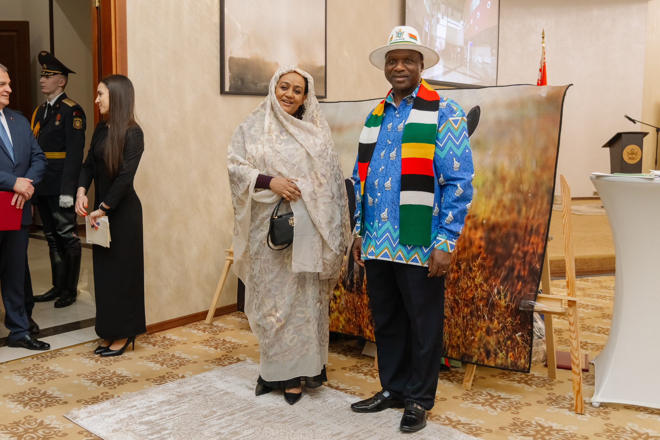 Фотосъемка делегации Посольства Зимбабве в Минске. Свадебный фотограф в Минске/Беларуси Сергей Спиридонов