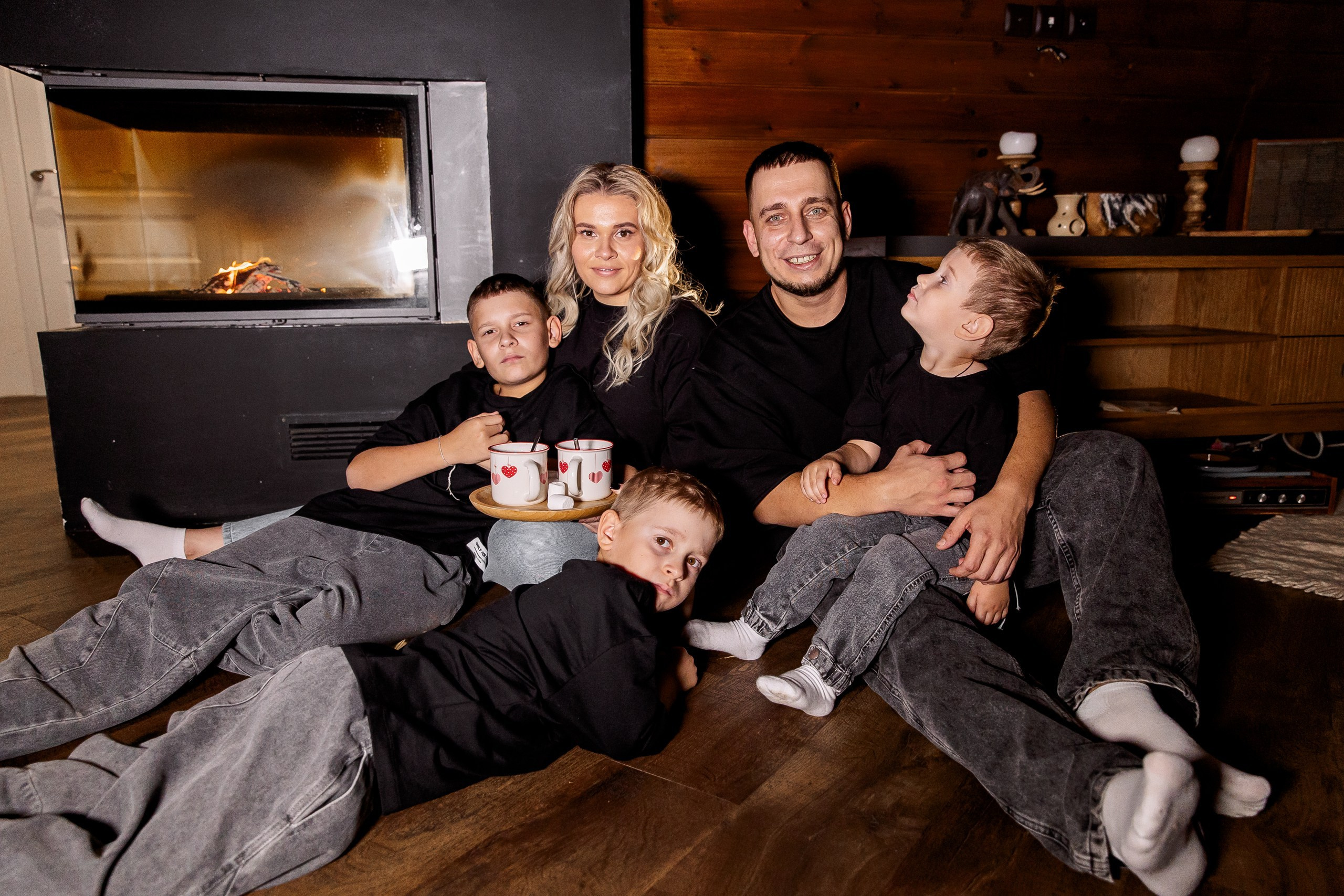 Эдуард и Дарья с сыновьями. Свадебный и семейный фотограф в Челябинске Юлия Ишимова