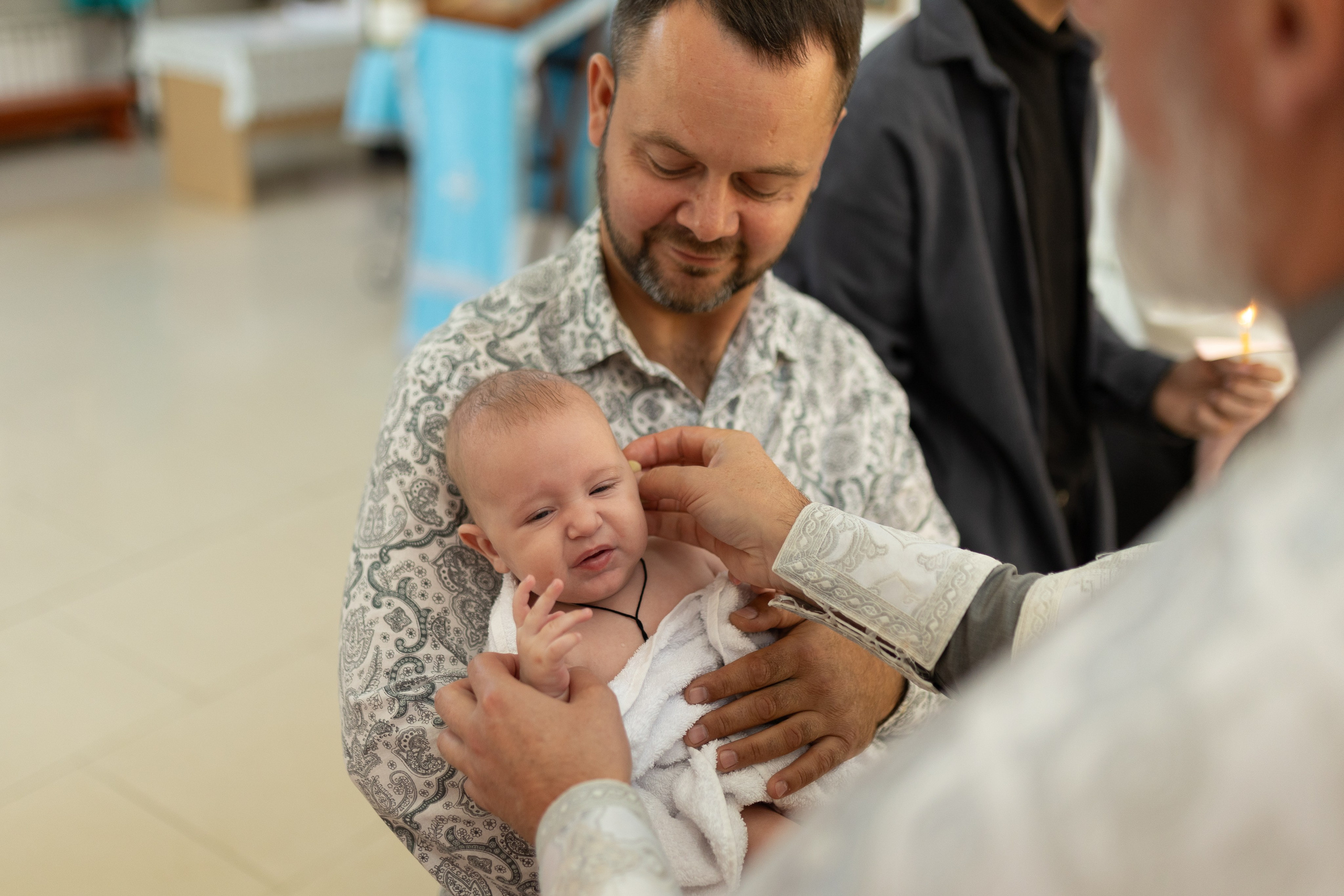 Крещение Артёма (все фото с таинсвта крещения). Фотограф новорожденных. Детский и семейный фотограф Марьяна Юдина