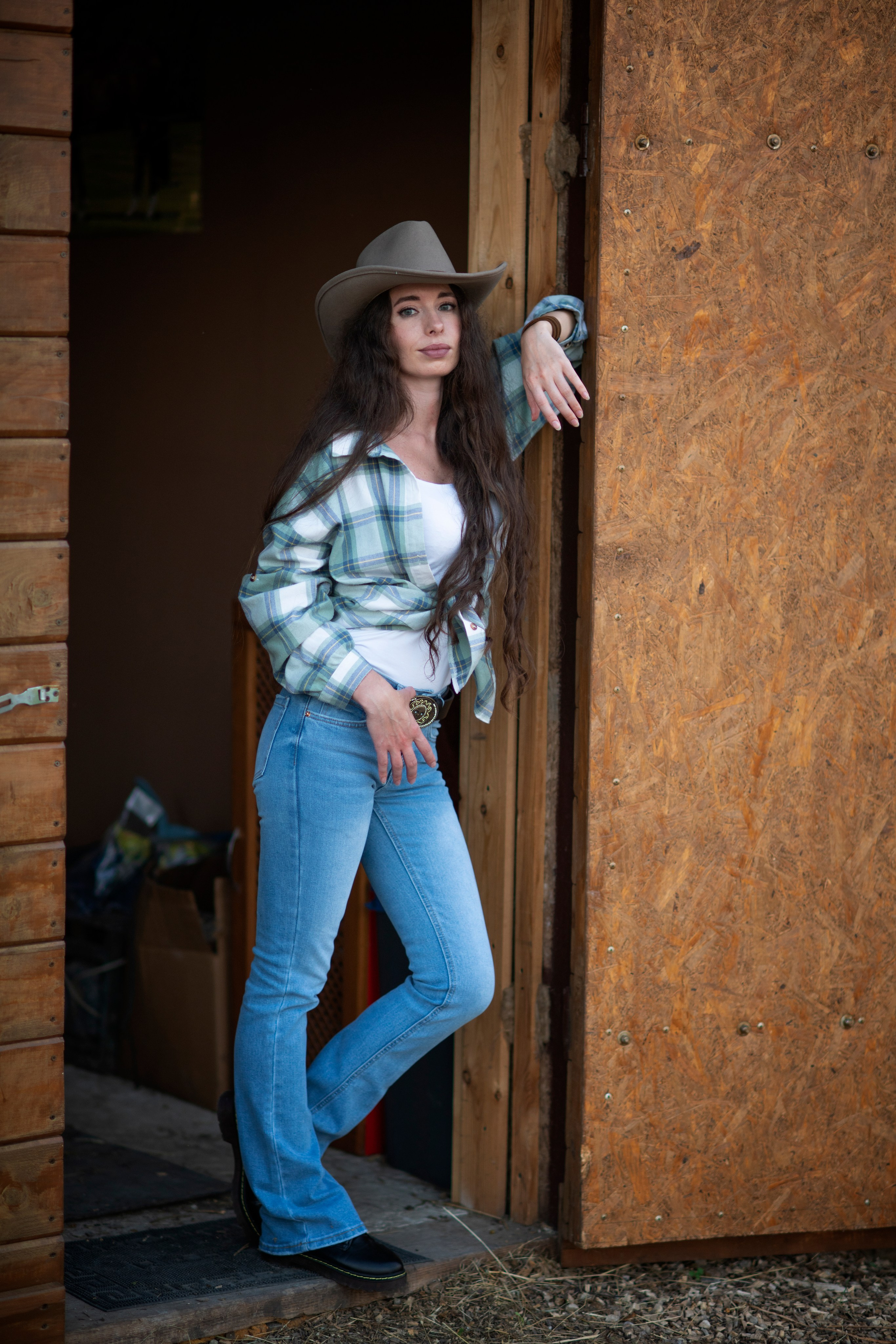 Фотосессия девушка ковбой. Фотограф Андрей Солод. Арзамас