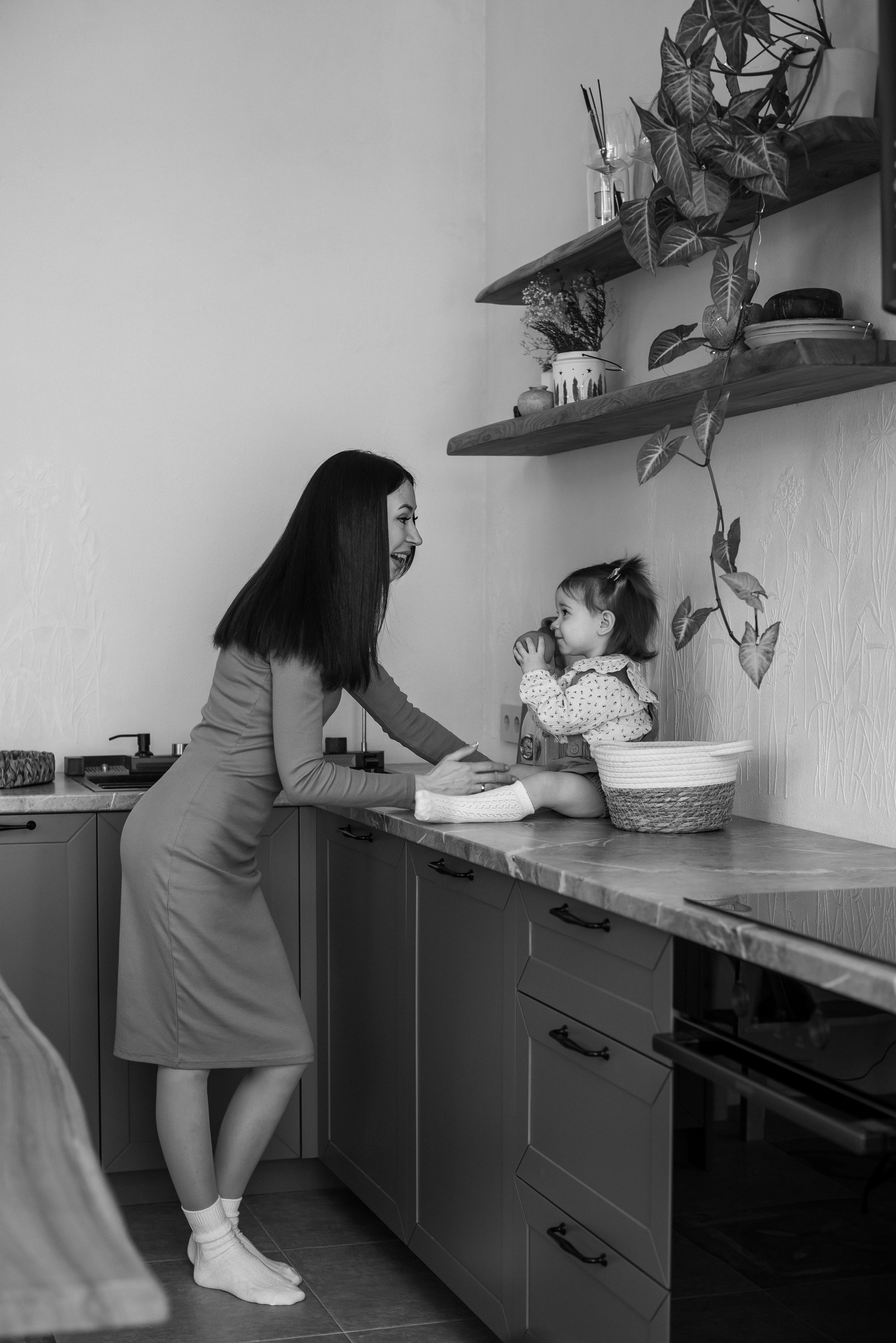 Семейная фотосессия в студии-дом. Семейный и детский фотограф Кущ Наташа