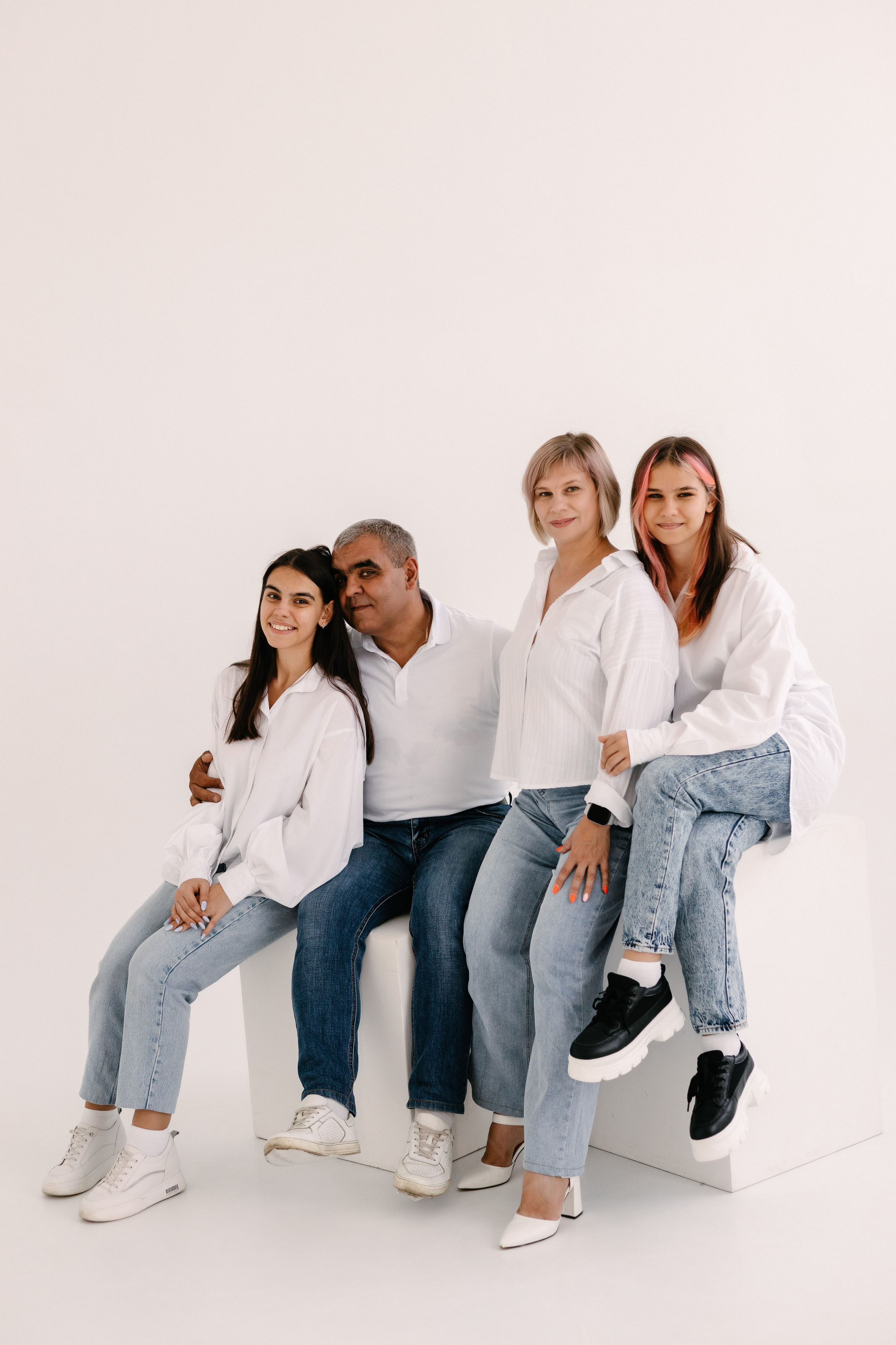 Ольга, Андрей, Дарья, Варя. Фотограф Волгоград Кристина Прохоренко