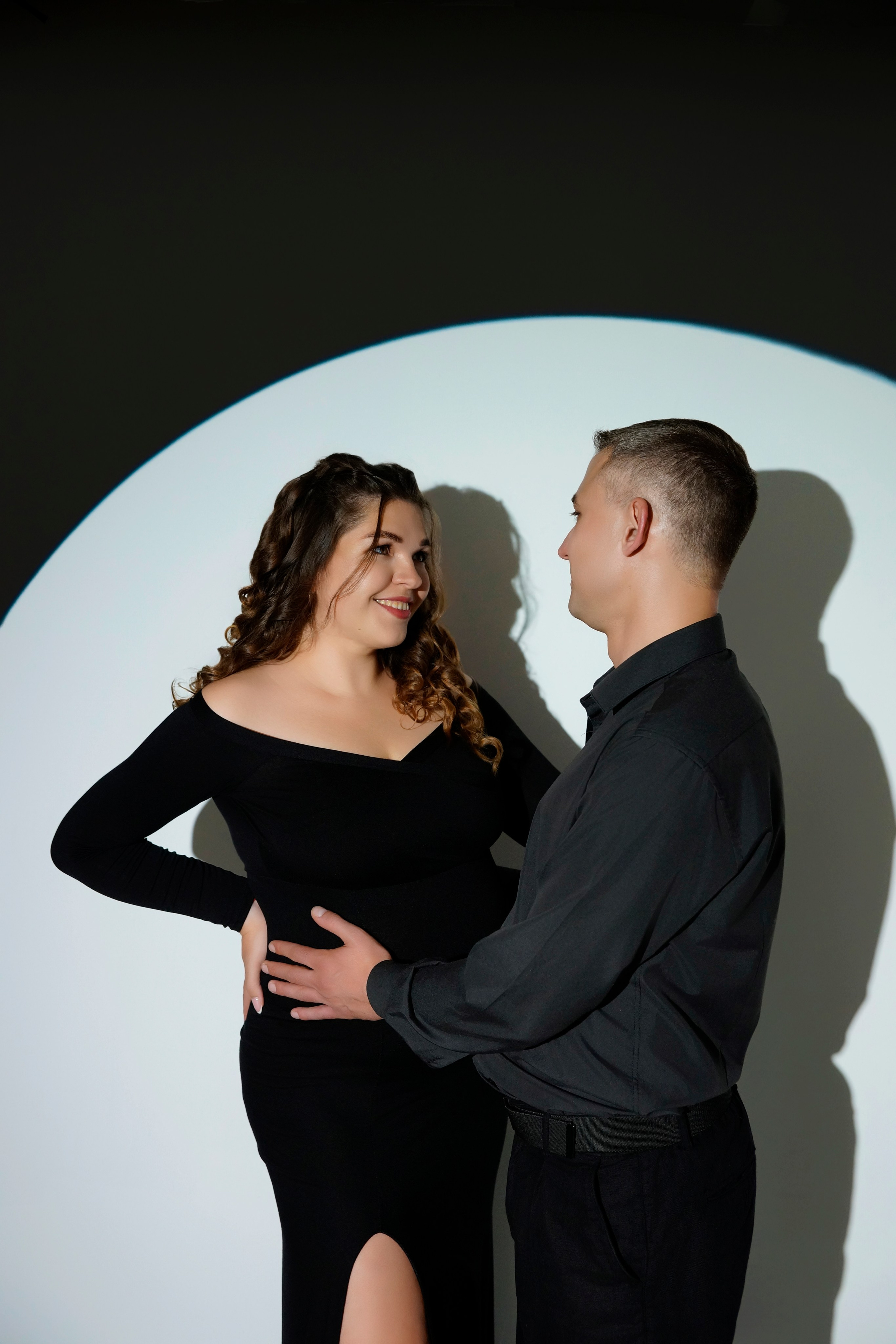 Съёмка беременности в моей фотостудии «НЕБО». Женский фотограф в Химках Алёна Ленёва