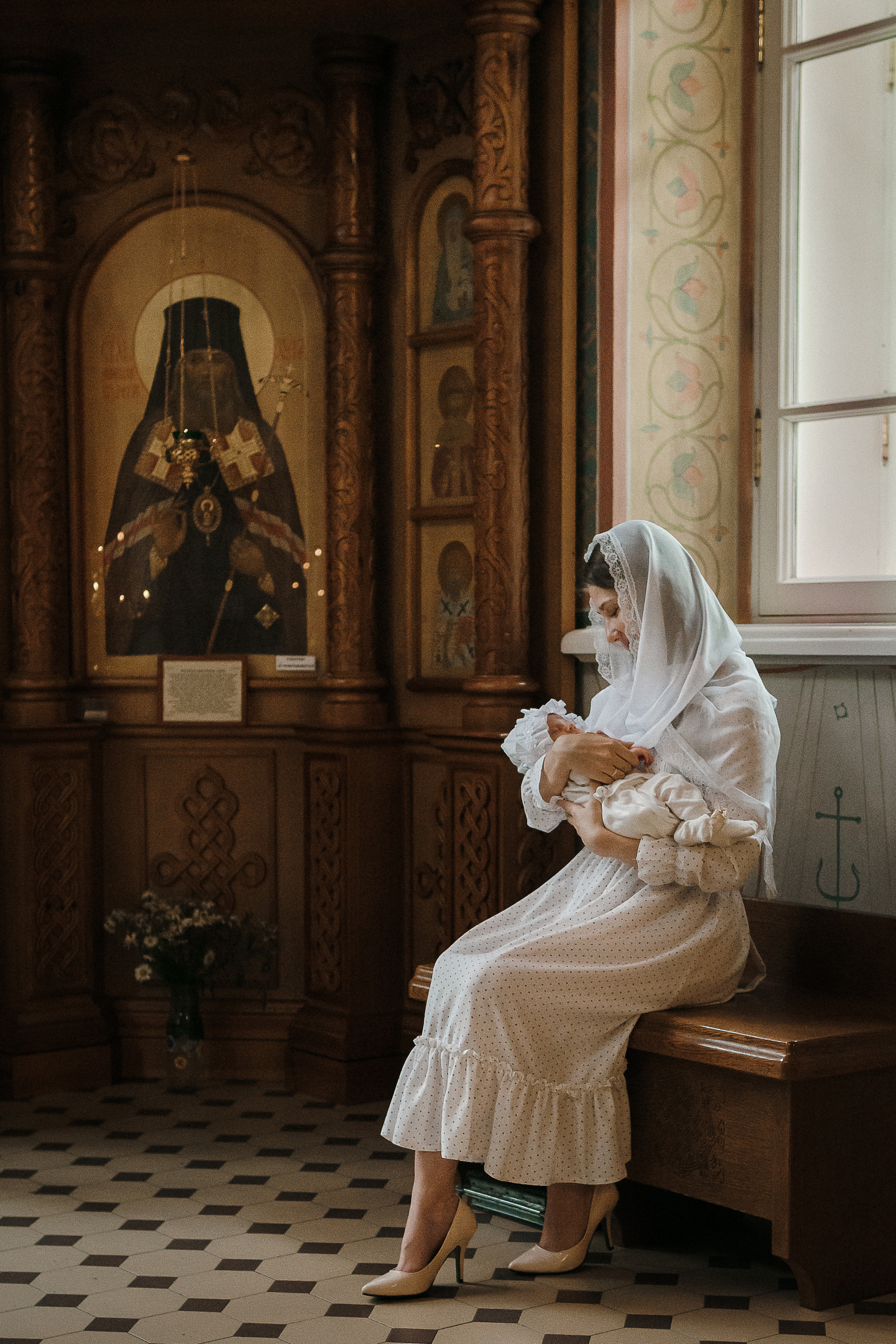 Фотосессия на крещение в Воронеже