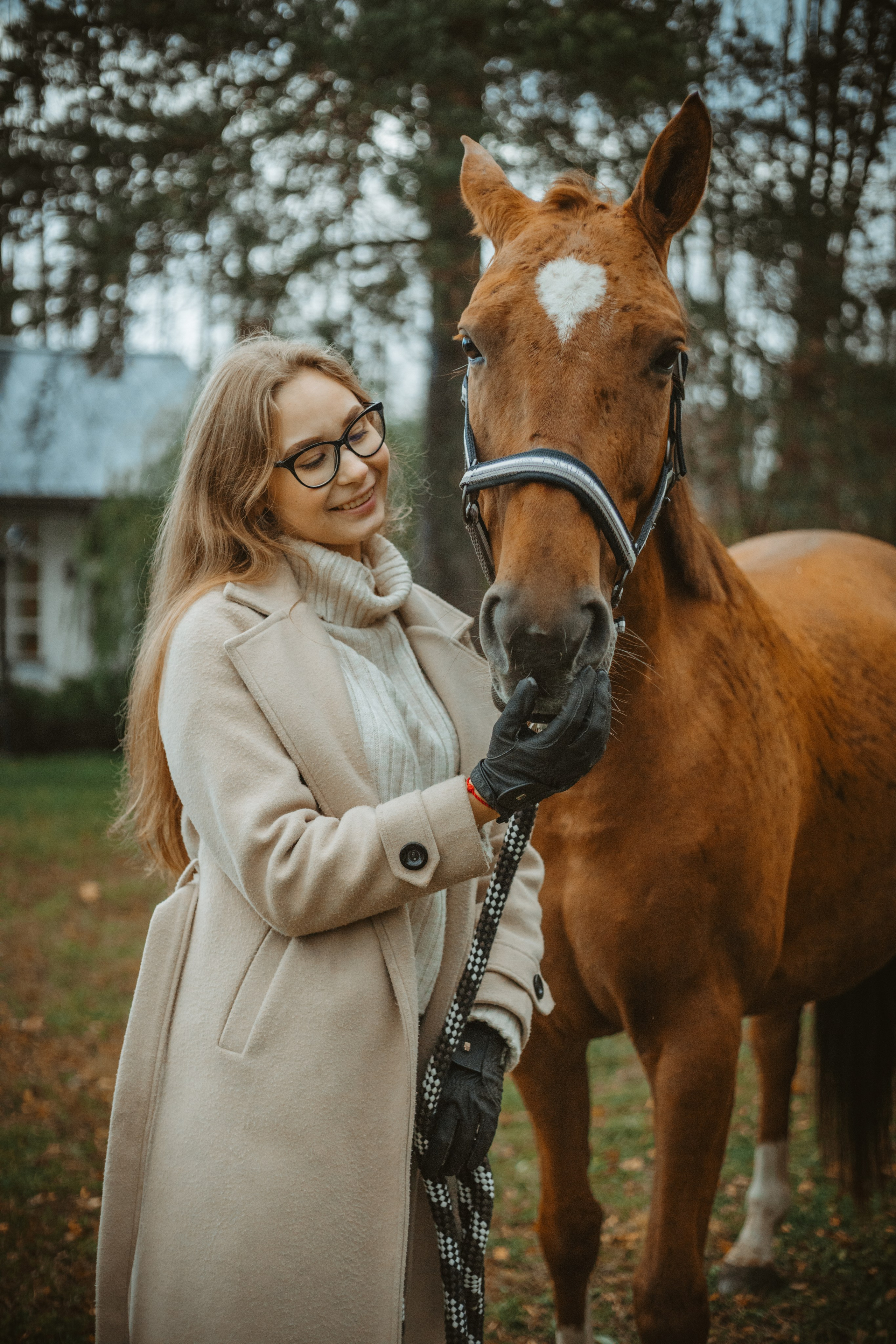 Фотосъемка Кристины в конном комплексе. Выпускные альбомы в Серпухове