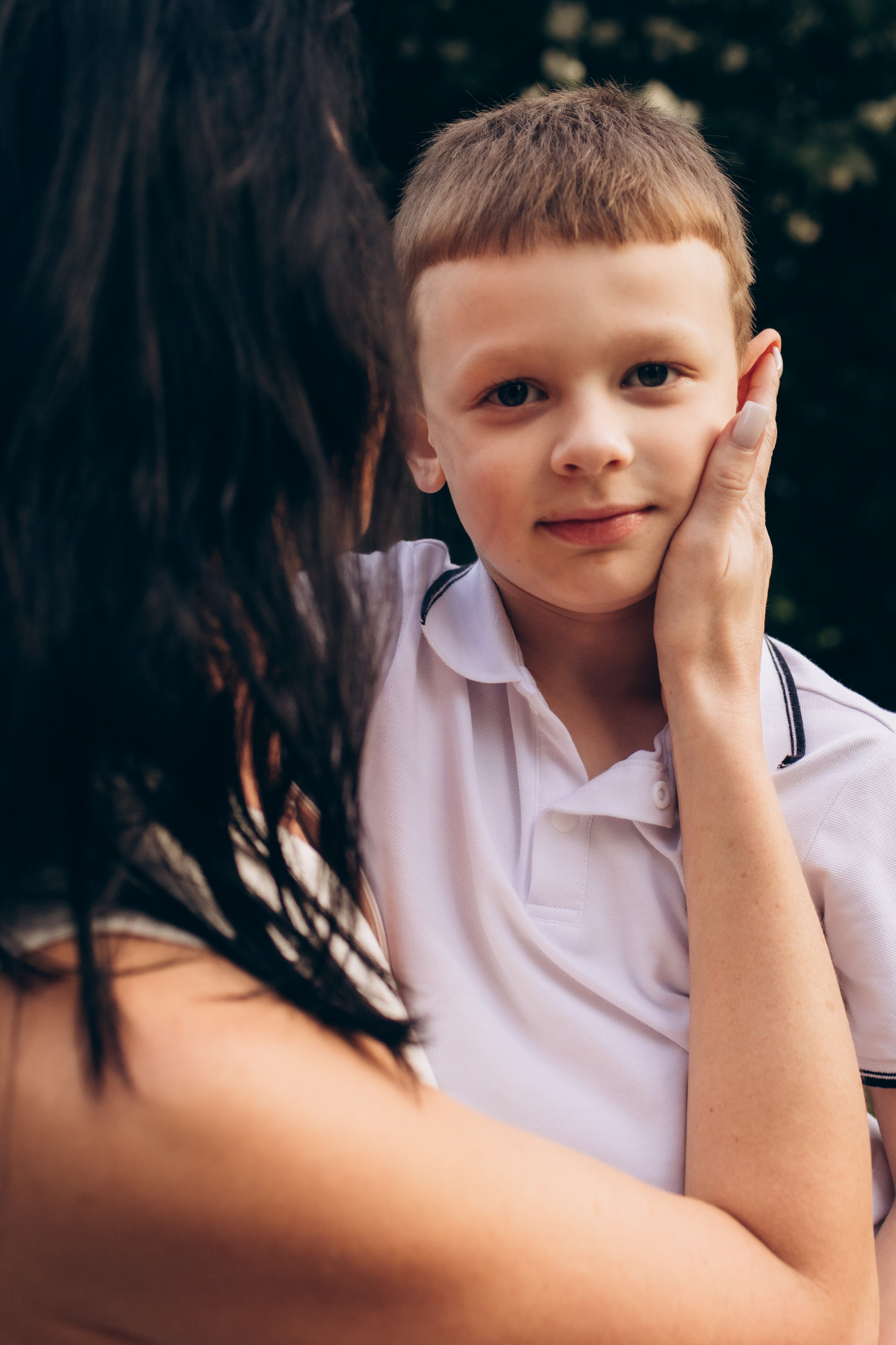 Летняя фотосессия в парке Диво остров. Фотосессия мама с сыном. Семейный и детский фотограф в Санкт-Петербурге Павлова Елена
