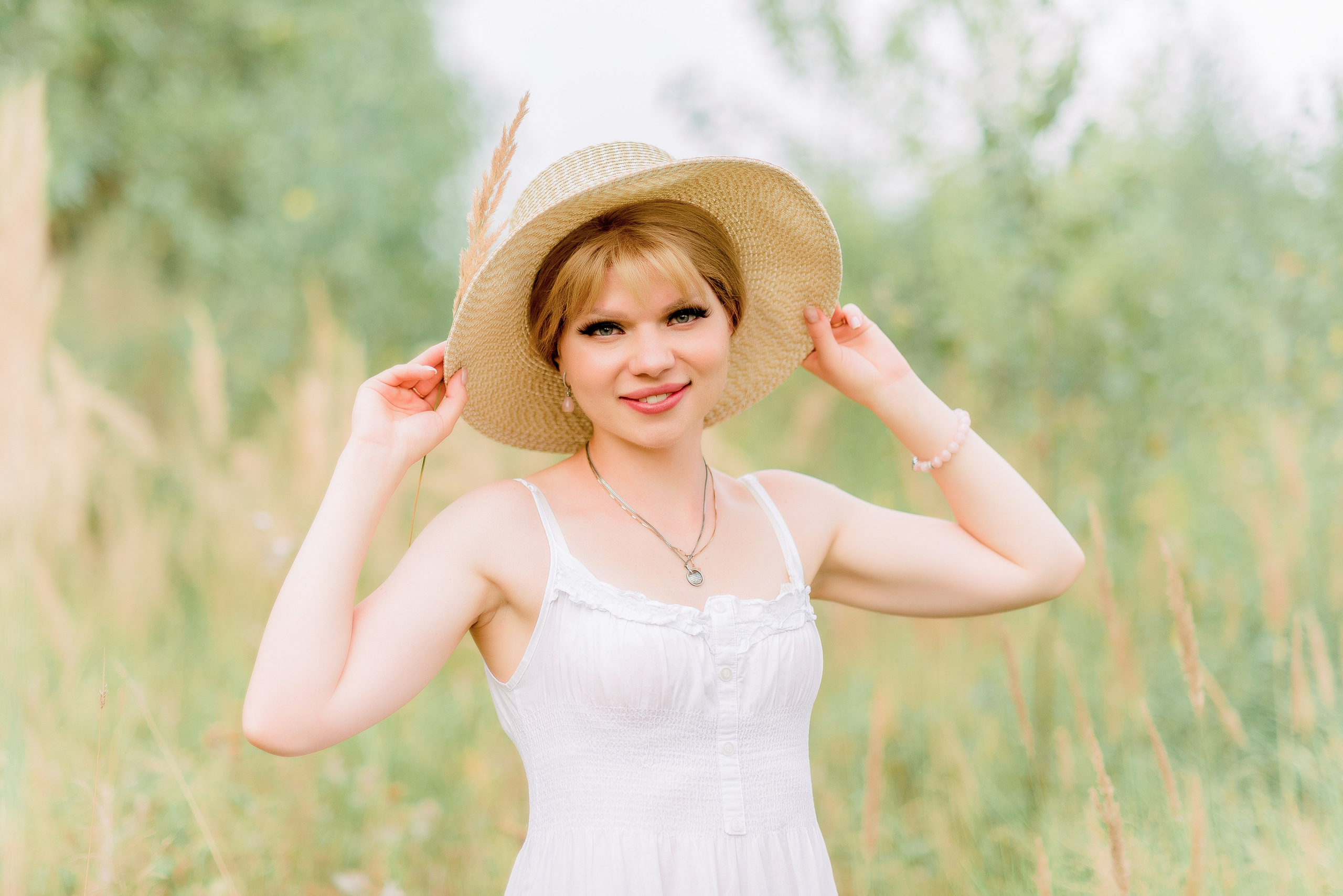 В поле. Фотограф Юлия Попова