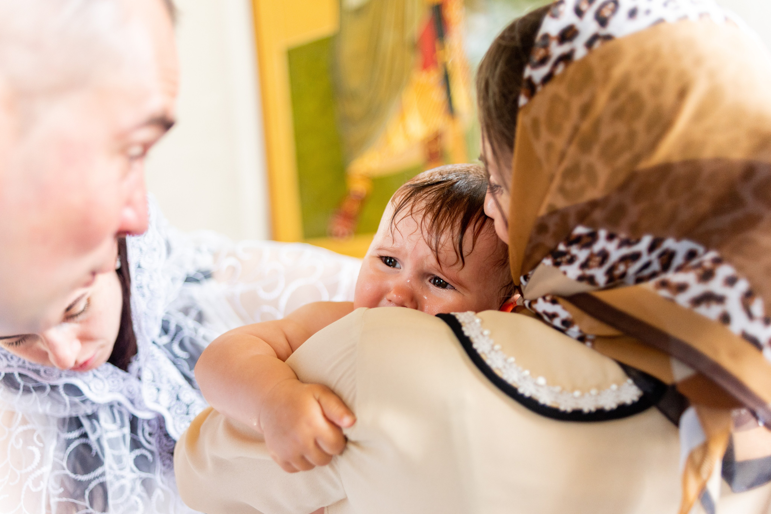 Крещение Ники. Фотограф Юлия Попова