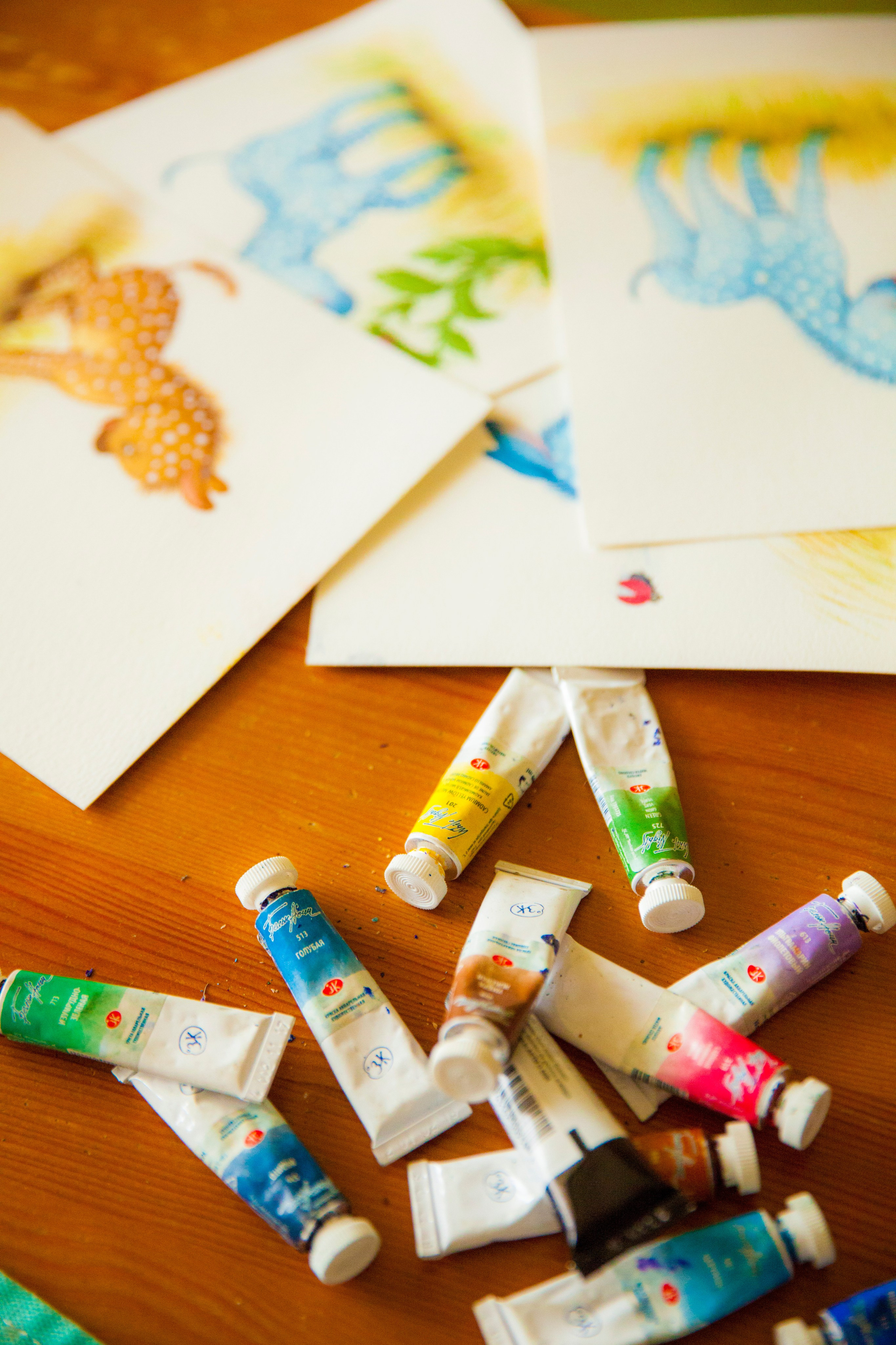 Катя, художник-иллюстратор. Фотограф Александра Степанова