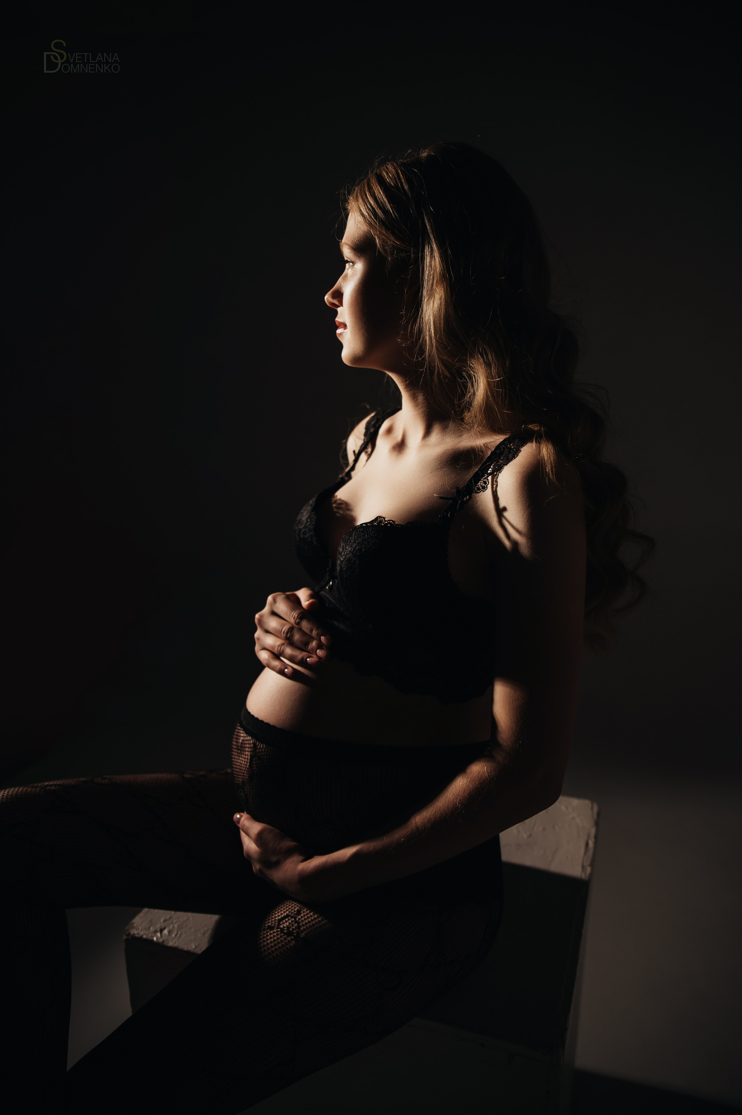 Фотосессия беременности studio. Фотограф Тольятти, Самара Домненко Светлана