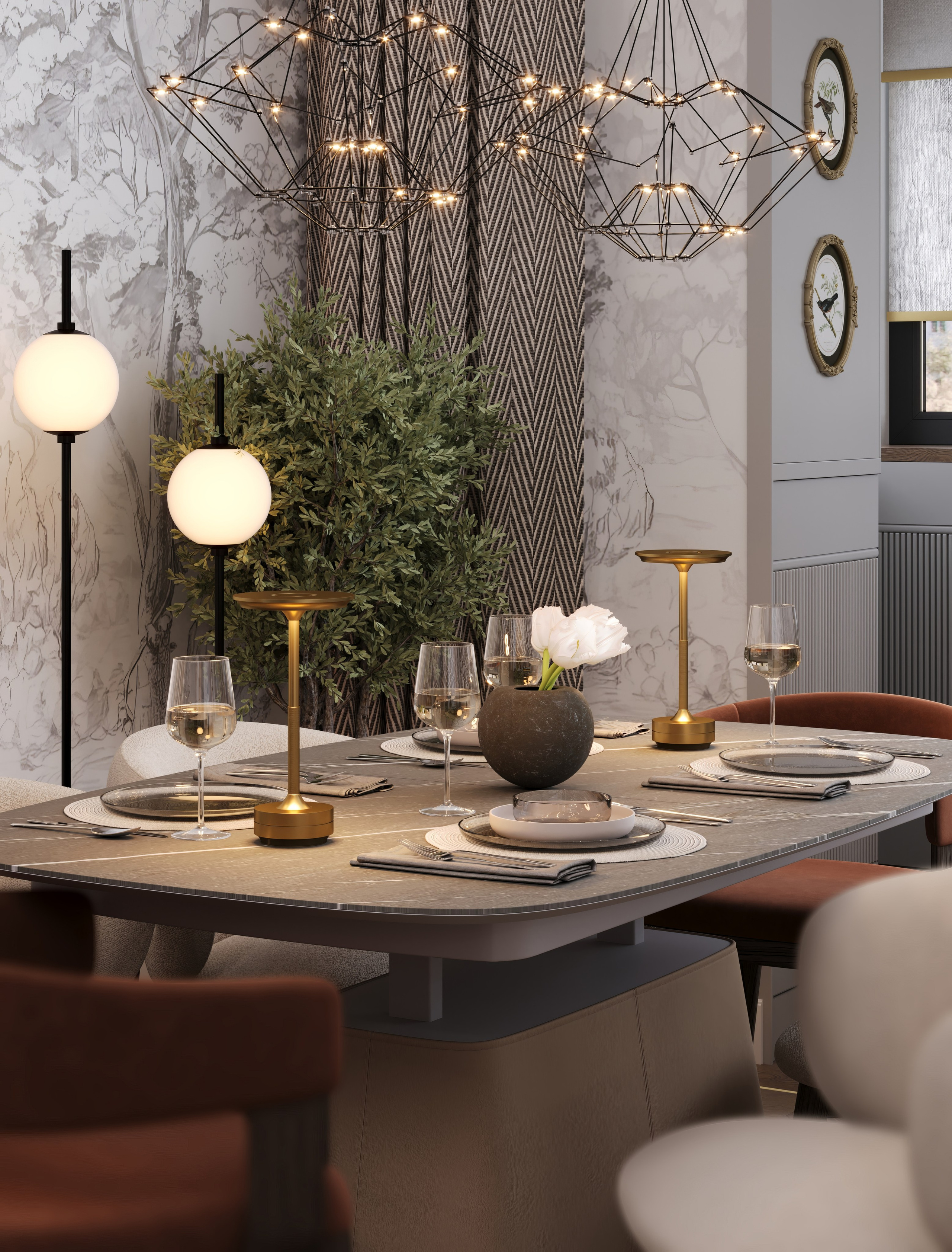 3D Визуализация квартиры пгт Заречье 62.7 m². Заказать 3Д визуализацию интерьеров — Дарья Веденёва