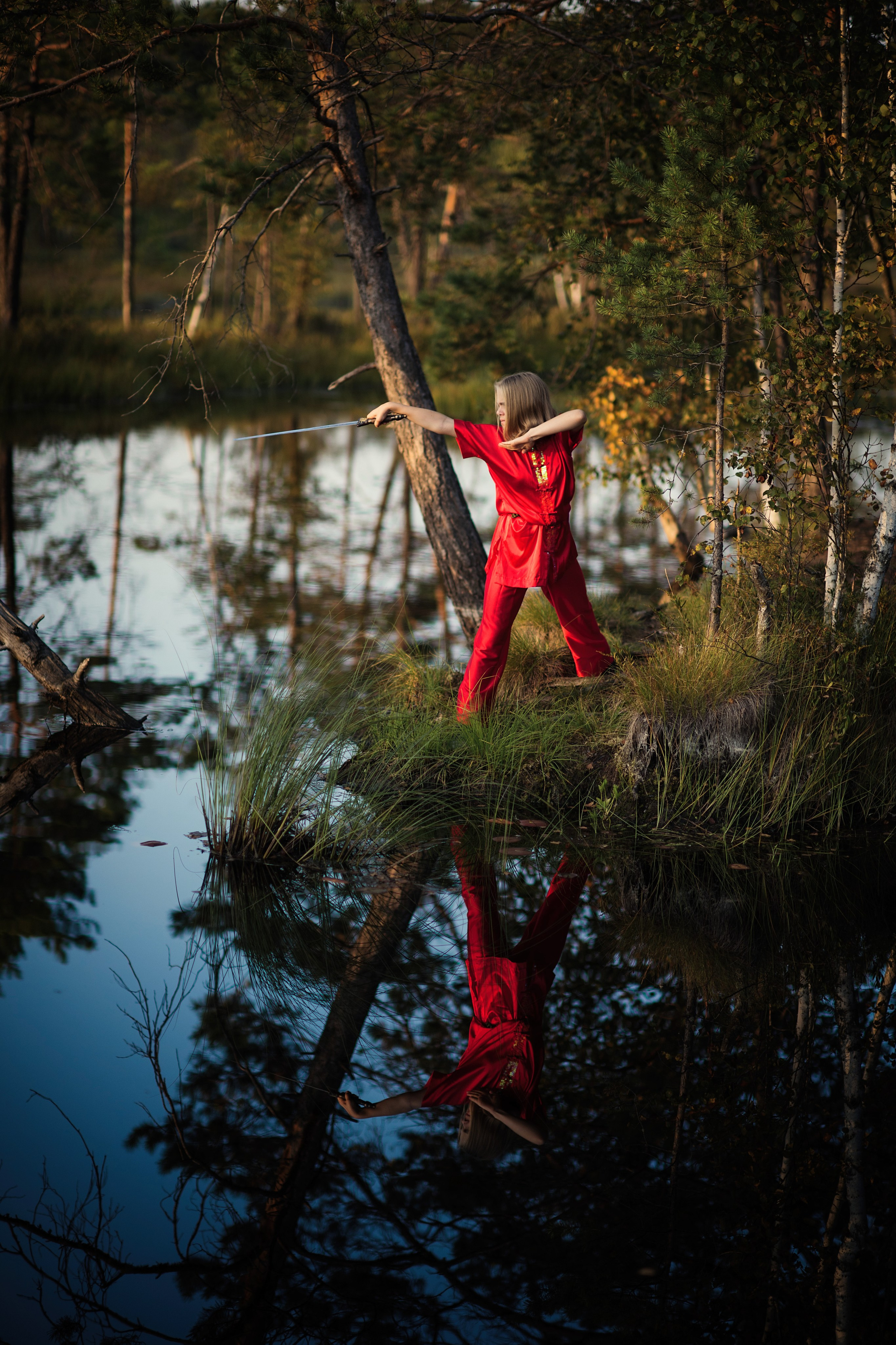 Лера. Фотосъемки на сапах, Москва. Сплавы на сапах
