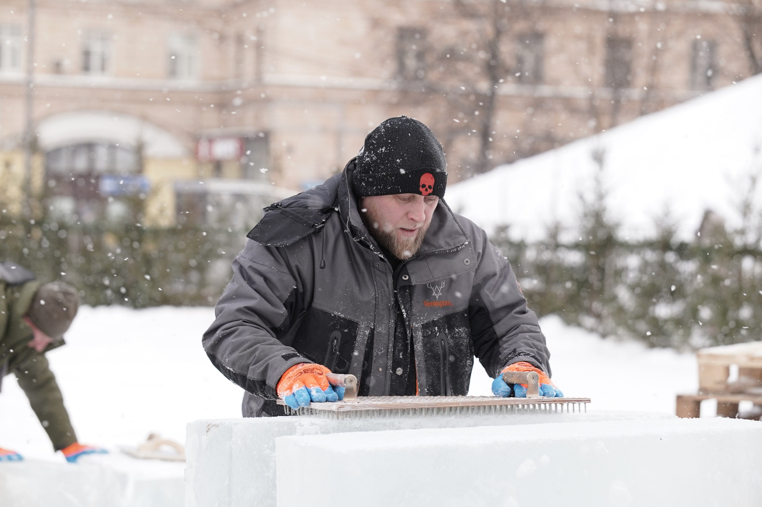 Ледовая Москва. Фото Репортаж. Фотограф в Москве — Георгий Чернышов