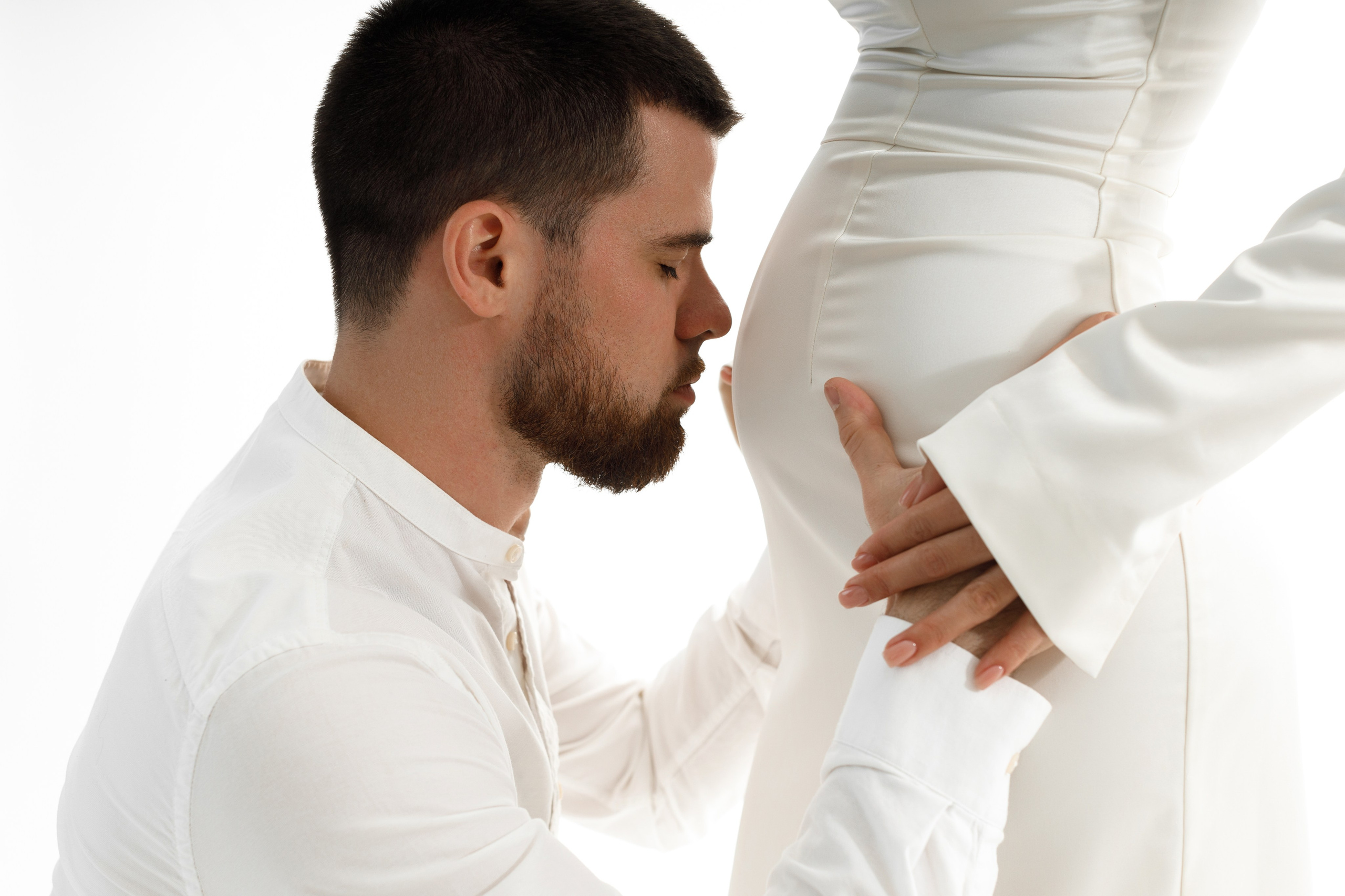 Фотосессия в ожидании в студии. Свадебный и семейный фотограф в Ставрополе Попова Дарья