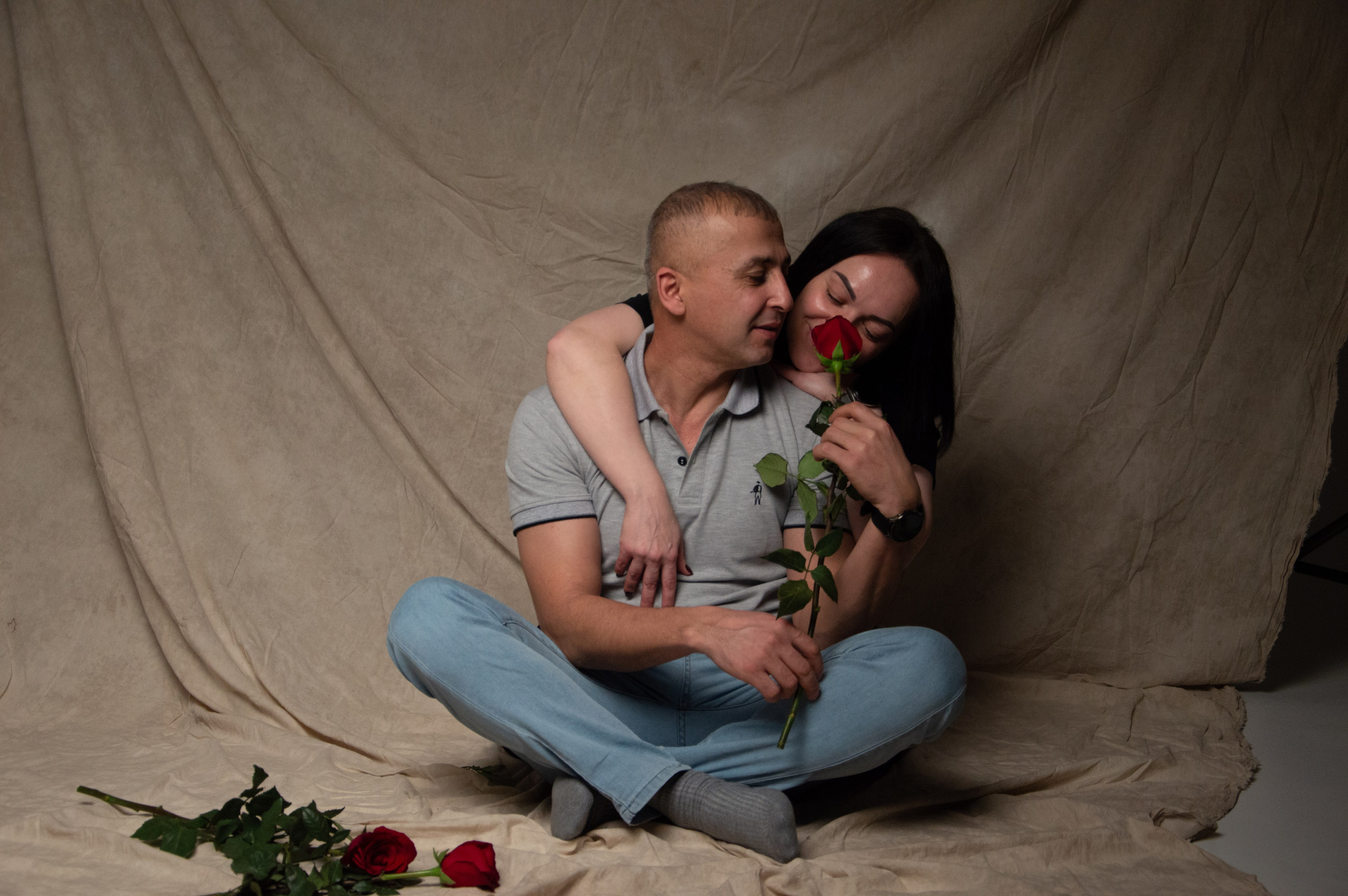 Студийная фотосессия Love Story