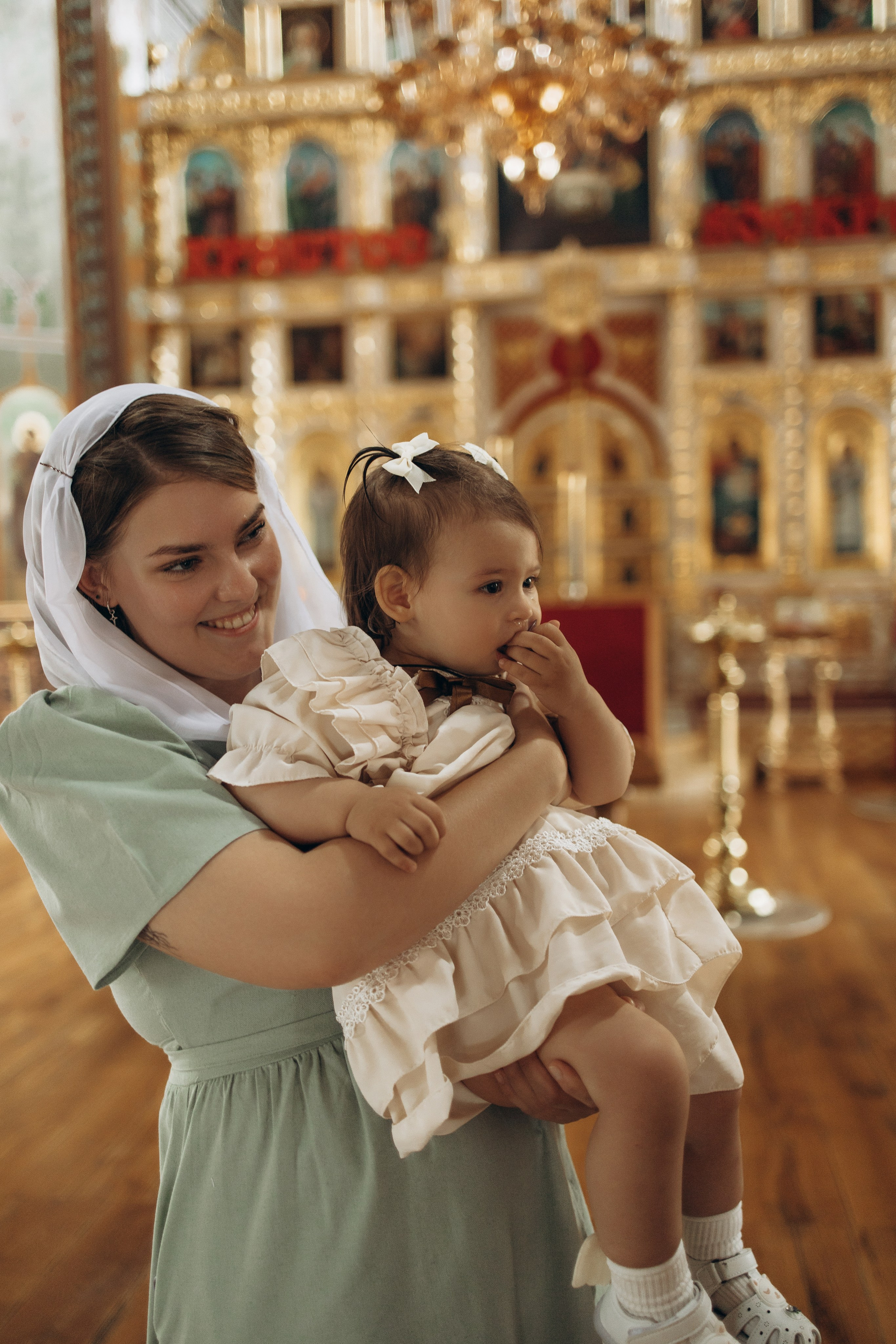 Крещение Стефании. Самый теплый фотограф в Краснодаре Рябоконь Ксения