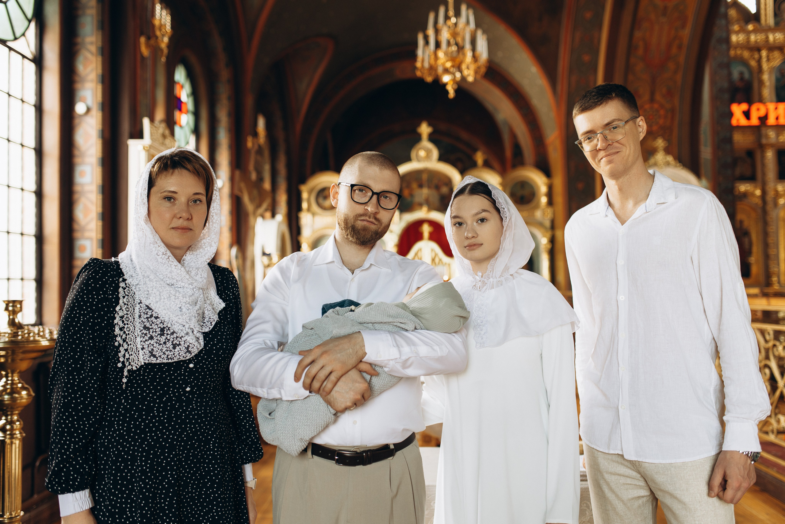 Крещение Лёвы. Самый теплый фотограф в Краснодаре Рябоконь Ксения