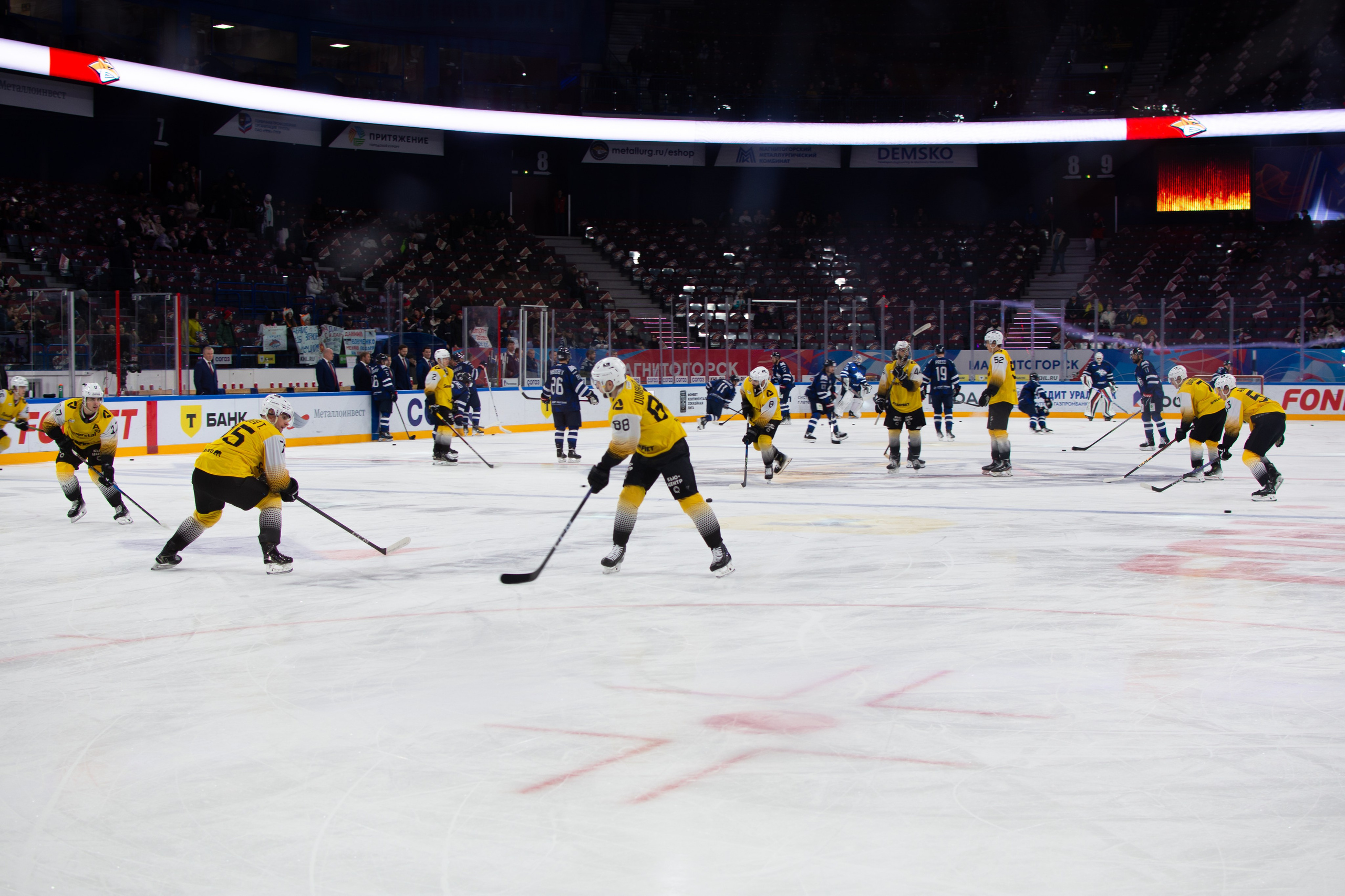 Призетация ТАНК в арене Металлург. Evgeniy Roslov