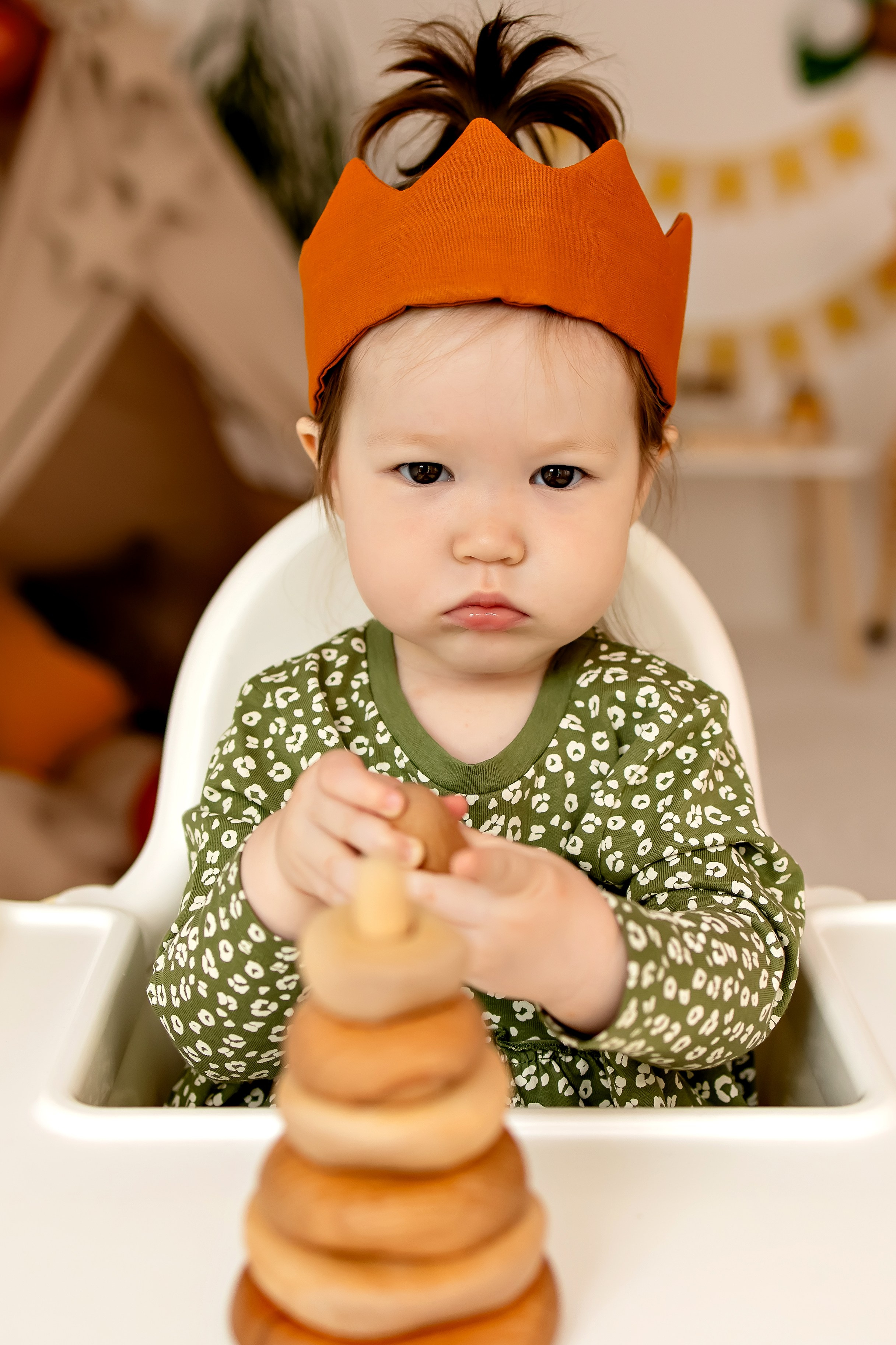 Алина 1 годик. Семейный и детский фотограф Оля в Тюмени