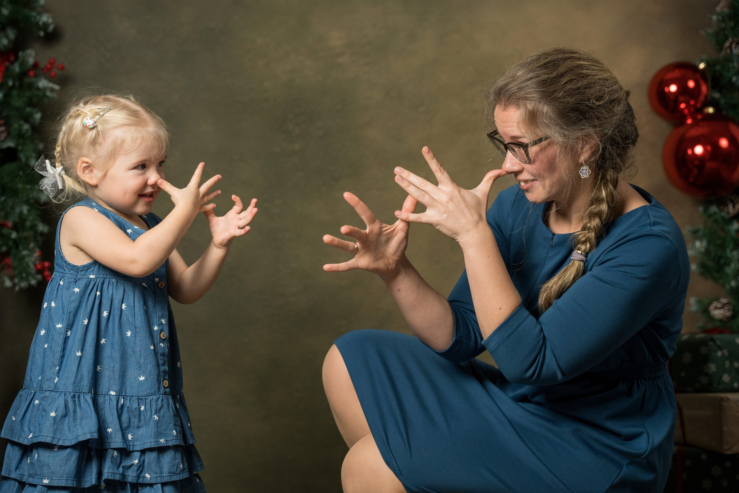 Семейная новогодняя фотосессия