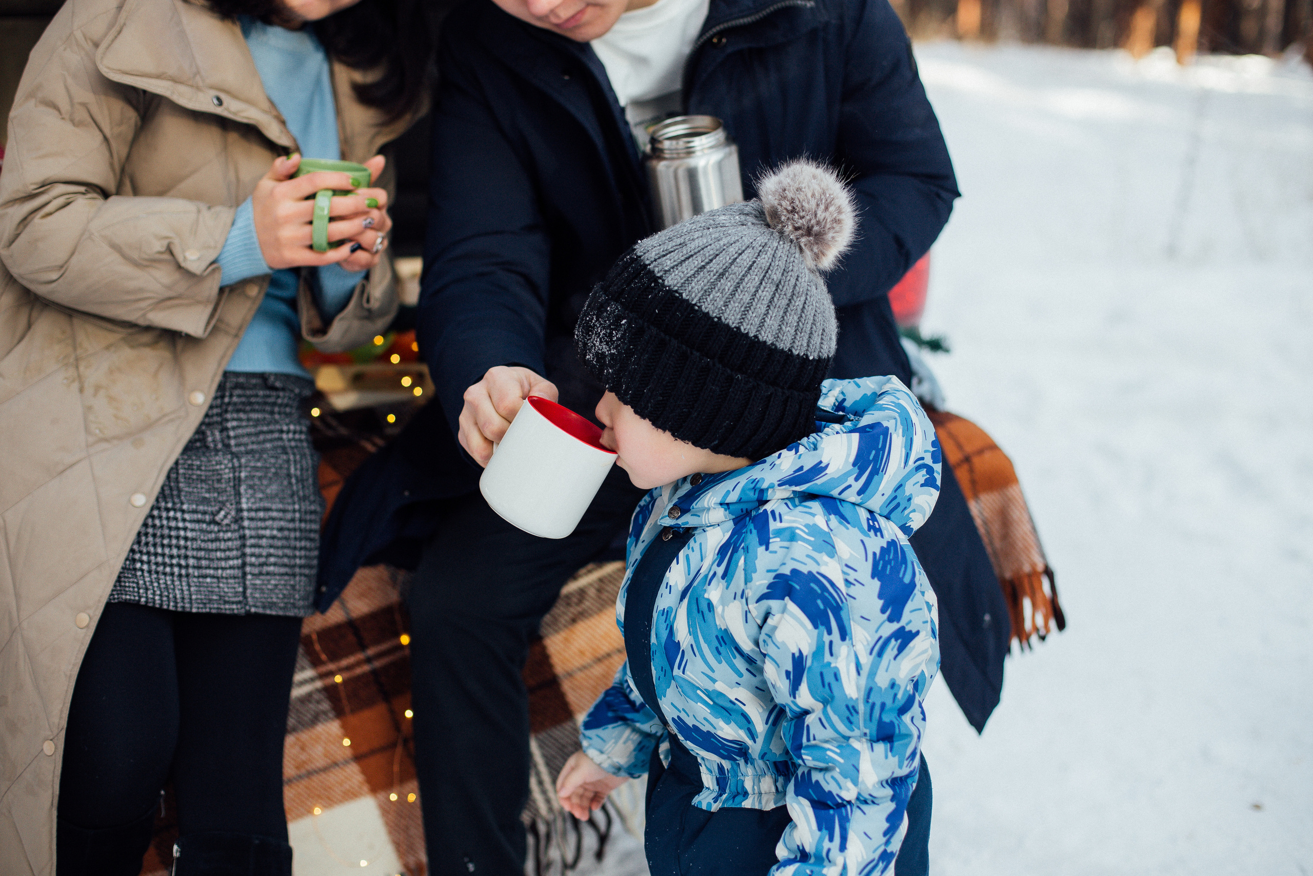 Зимний пикник. Семейный и детский фотограф в г. Улан-Удэ