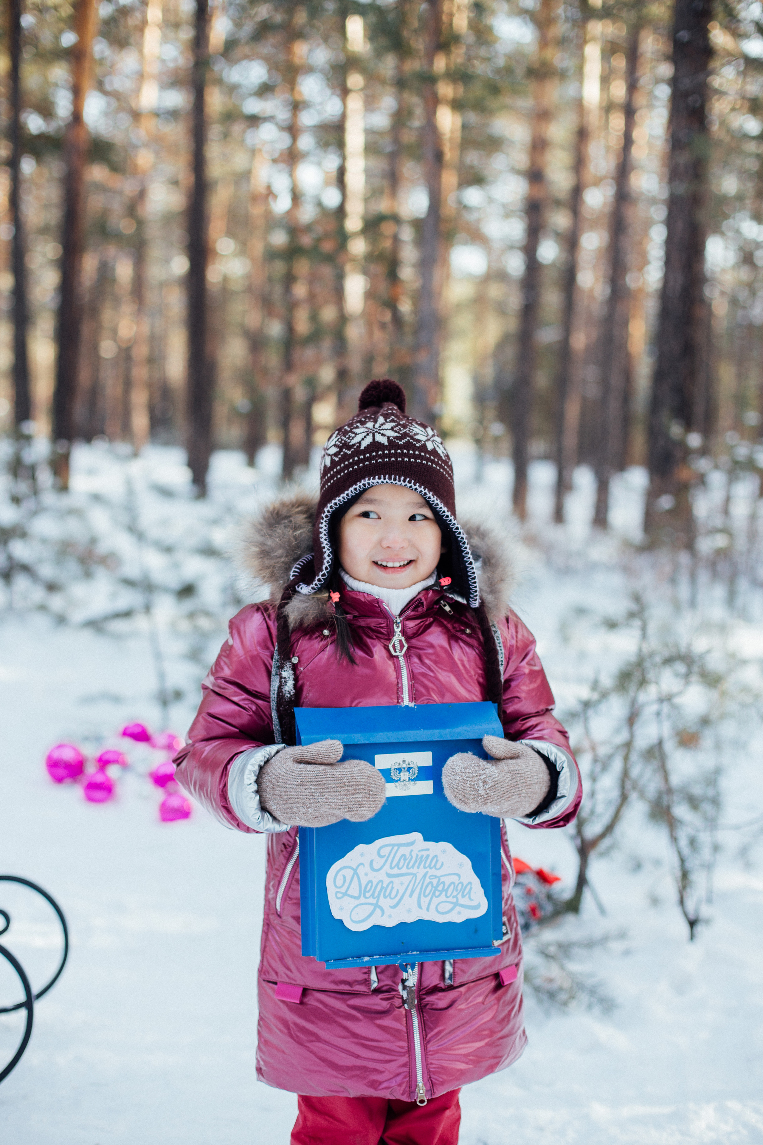 Встреча с Дедом Морозом (настоящим!). Семейный и детский фотограф в г. Улан-Удэ