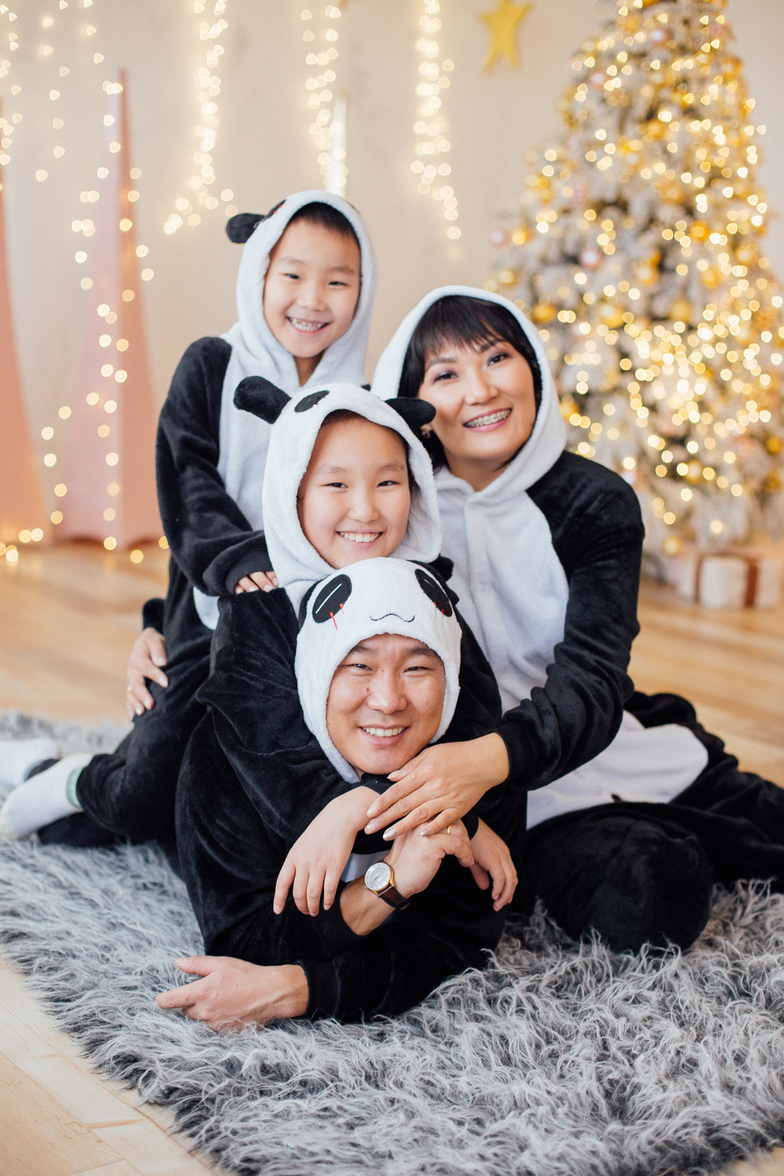 Новогодние съемки в фотостудии. Семейный и детский фотограф в г. Улан-Удэ