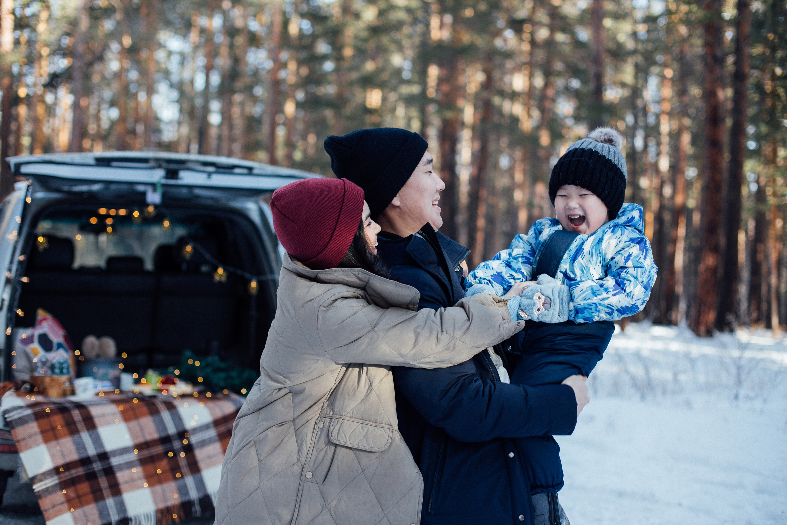 Зимний пикник. Семейный и детский фотограф в г. Улан-Удэ