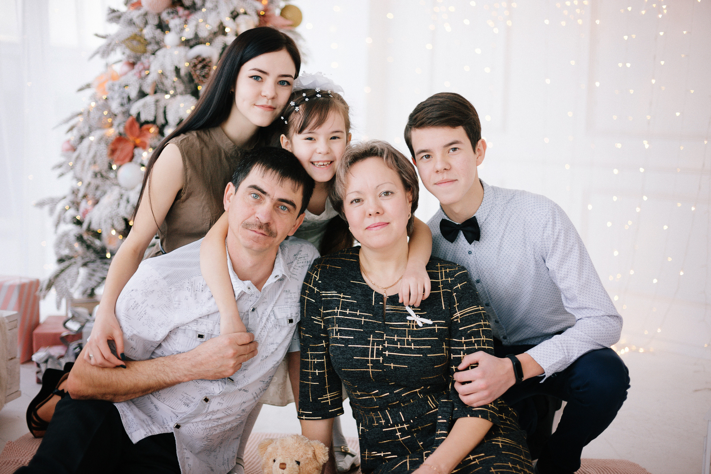 Новогодние съемки в фотостудии. Семейный и детский фотограф в г. Улан-Удэ