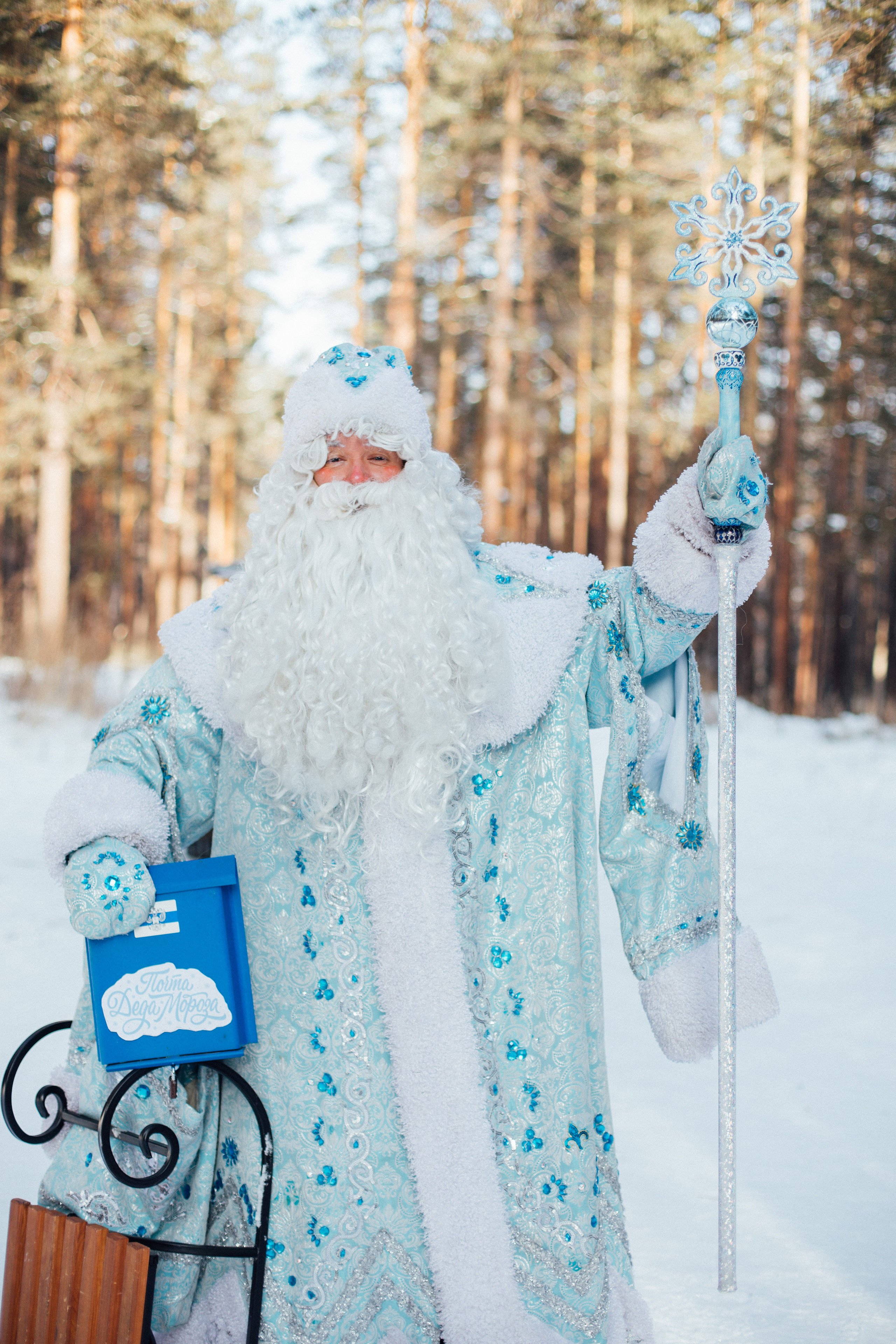 Встреча с Дедом Морозом (настоящим!). Семейный и детский фотограф в г. Улан-Удэ