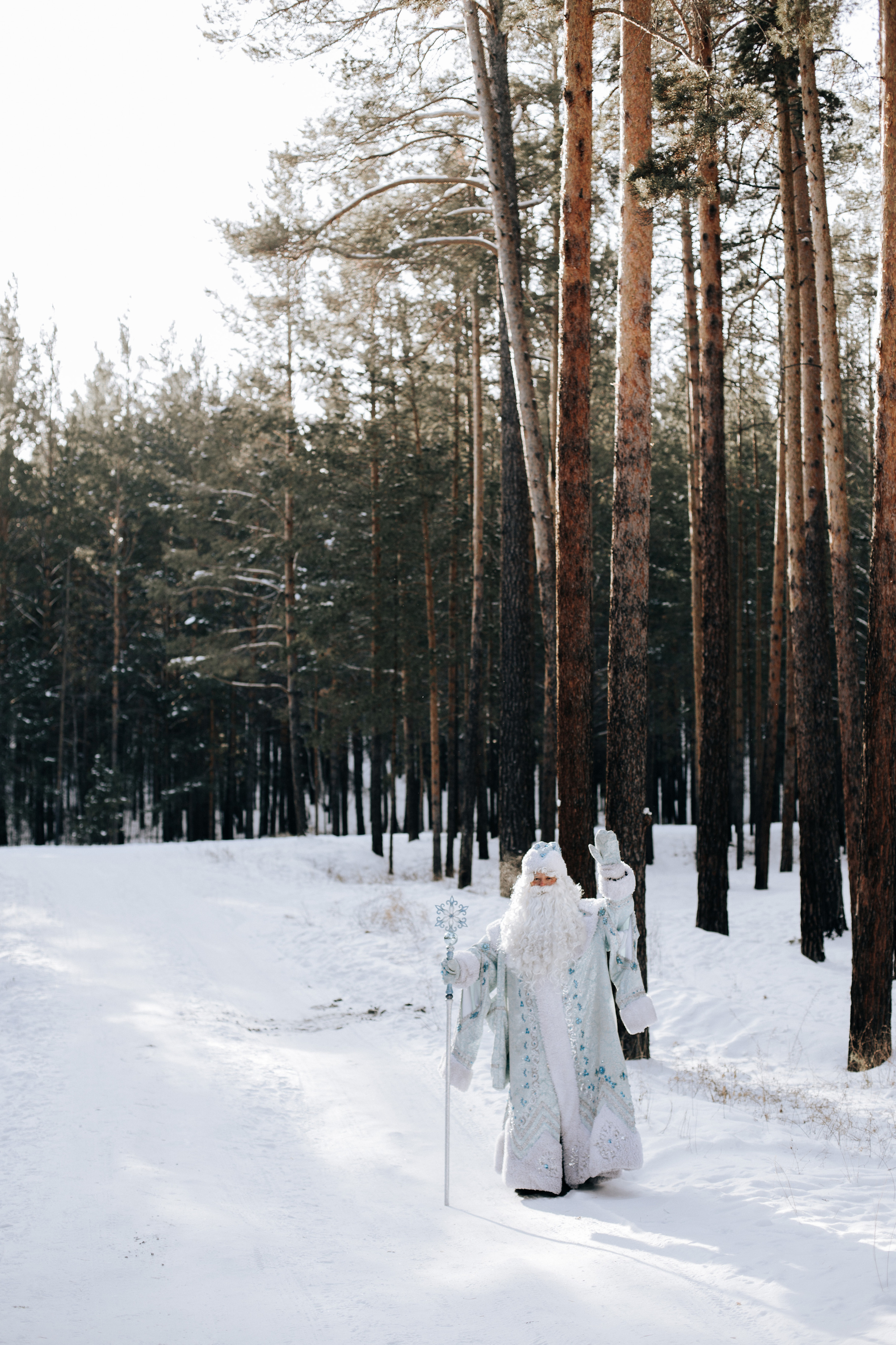 Встреча с Дедом Морозом (настоящим!). Семейный и детский фотограф в г. Улан-Удэ