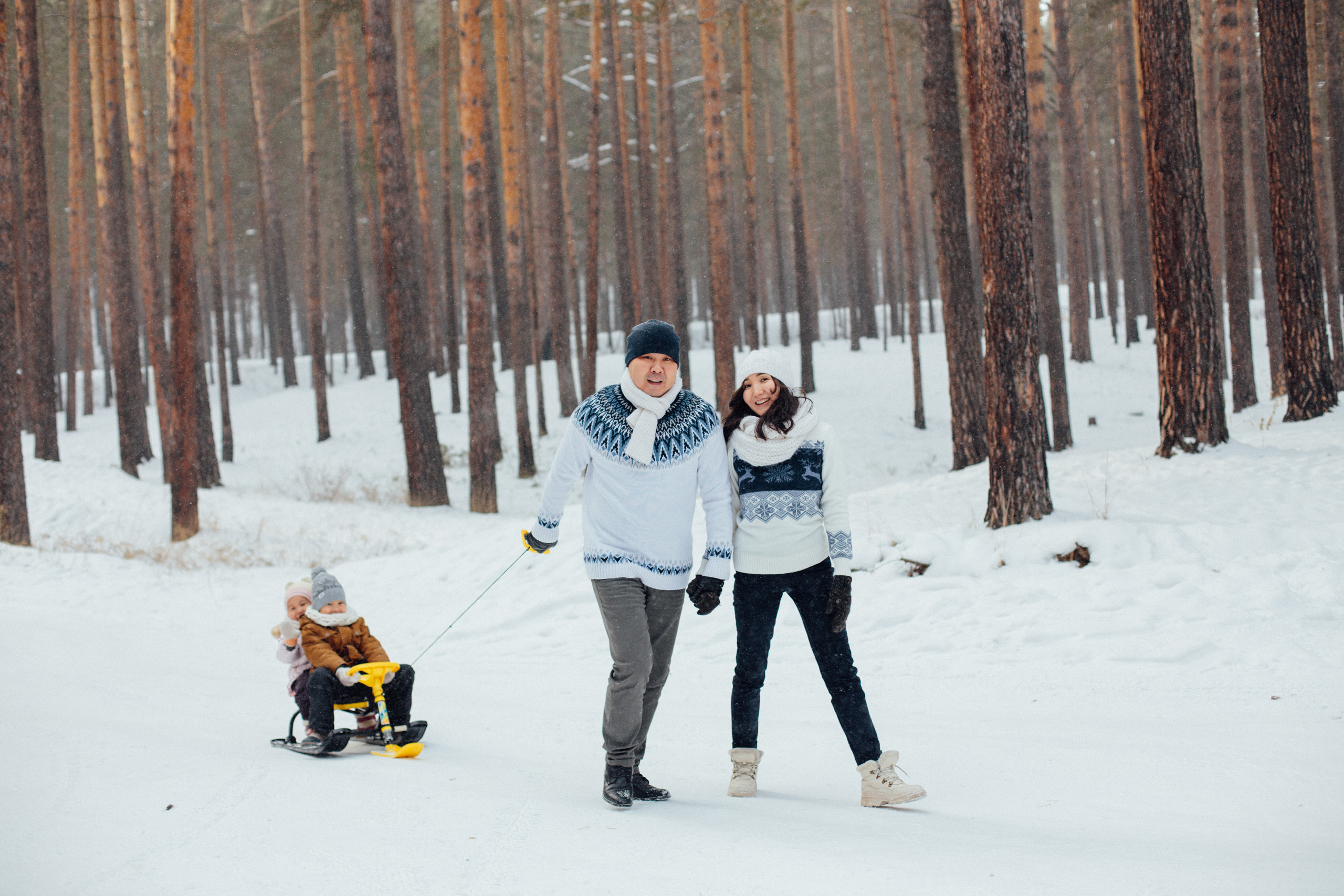 Семейные съемки на свежем воздухе. Семейный и детский фотограф в г. Улан-Удэ