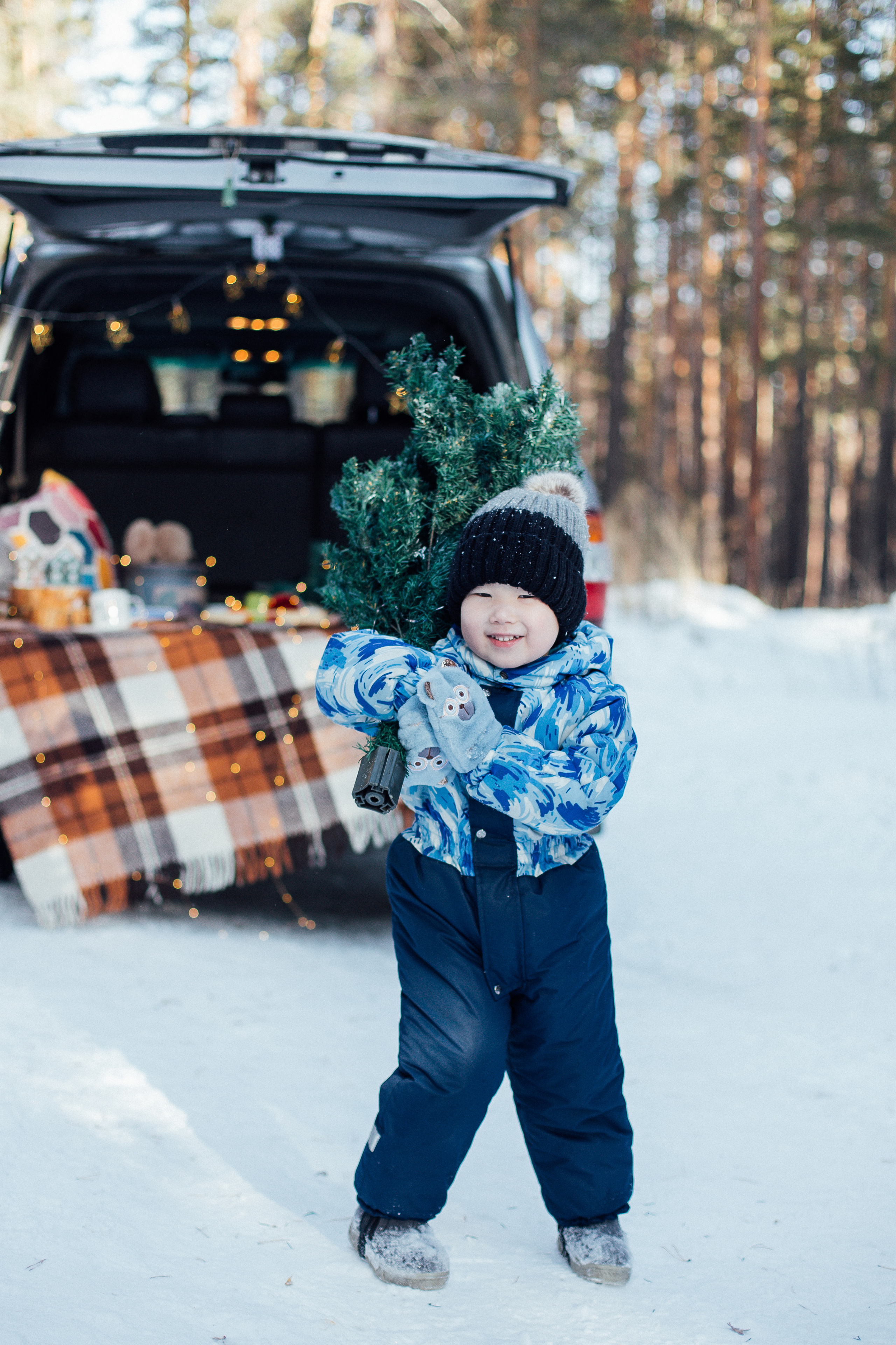 Зимний пикник. Семейный и детский фотограф в г. Улан-Удэ