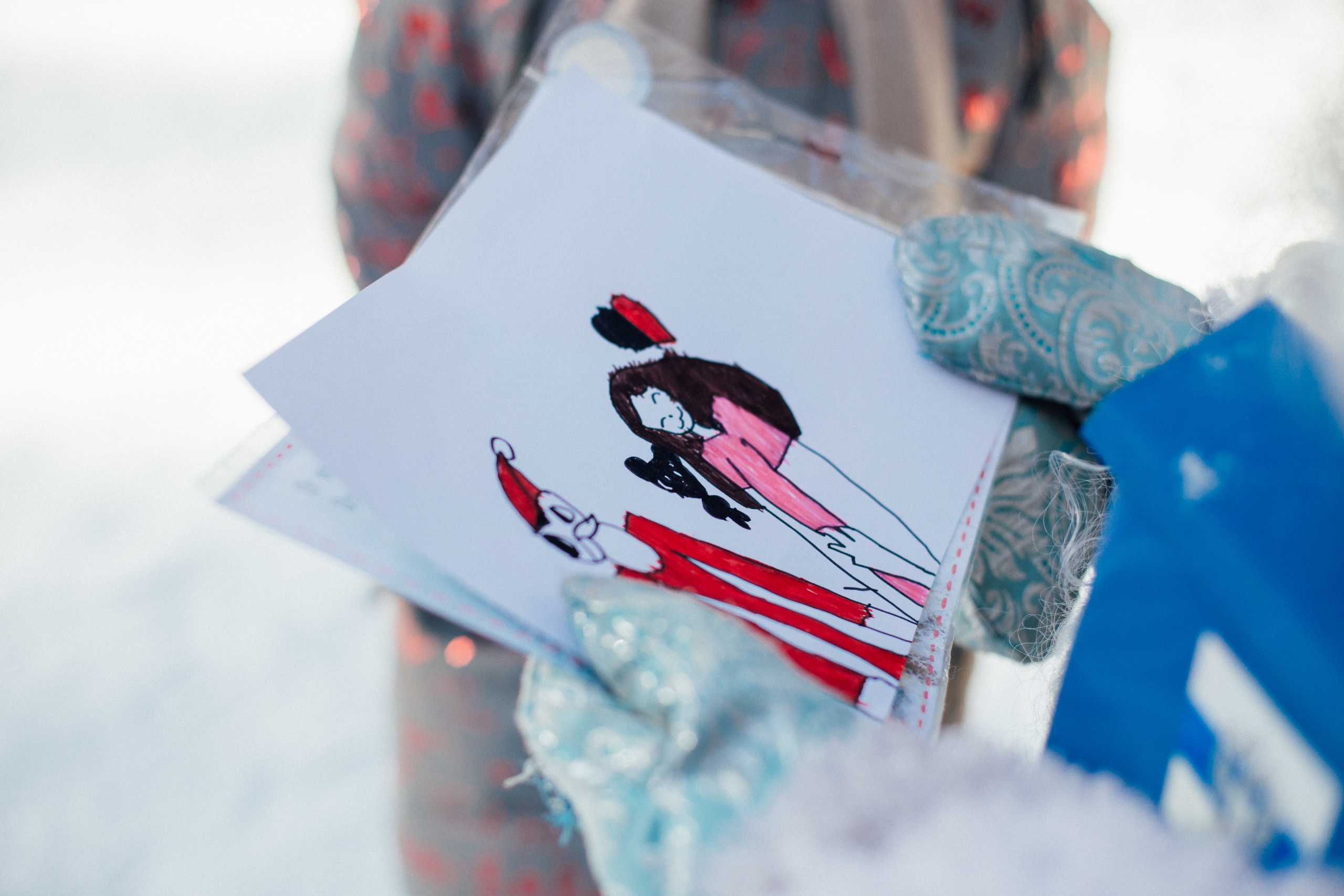 Встреча с Дедом Морозом (настоящим!). Семейный и детский фотограф в г. Улан-Удэ