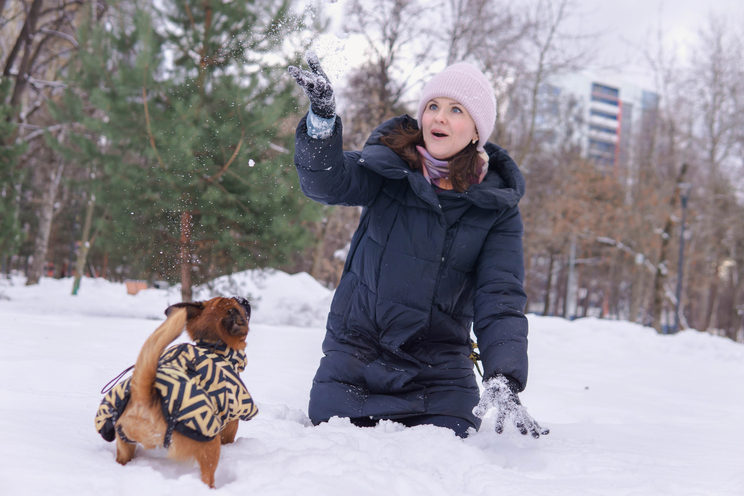 Надя и Ефим. Фотограф-анималист Ксения Воробьева, Москва