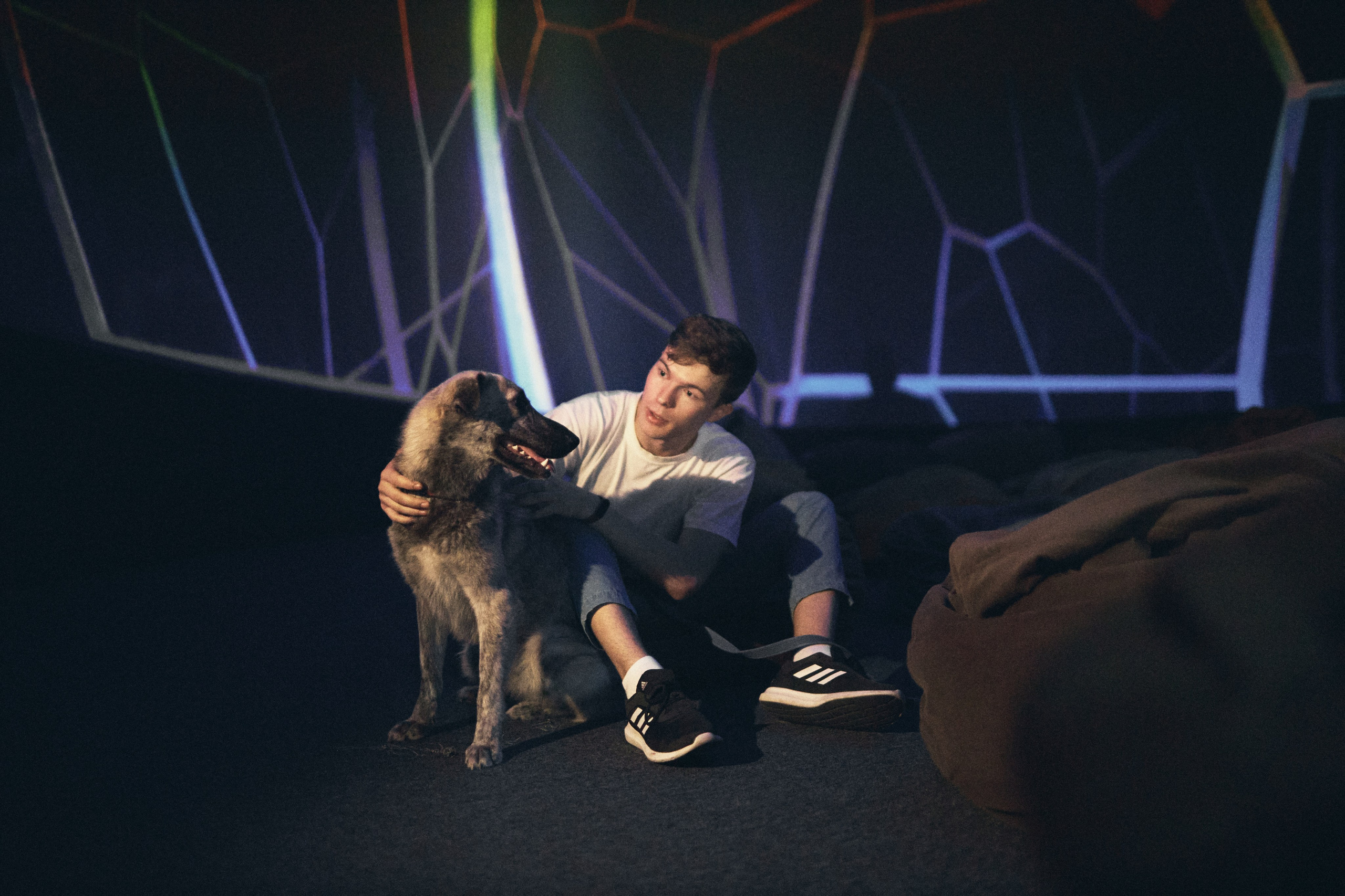 Лэппи в планетарии