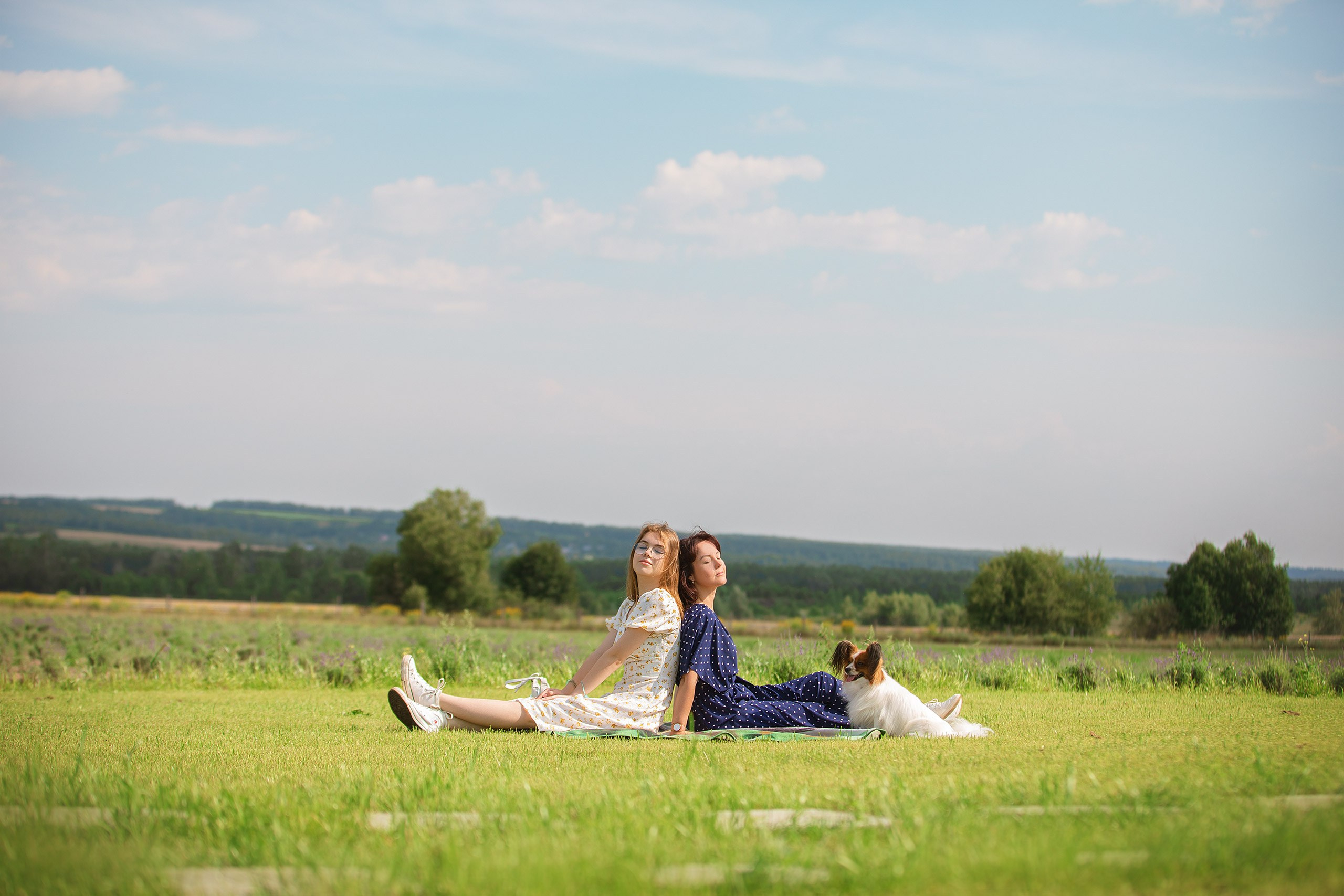Наташа, Настя и Бест. Фотограф анималист Кузнецова Анна Нижний Новгород